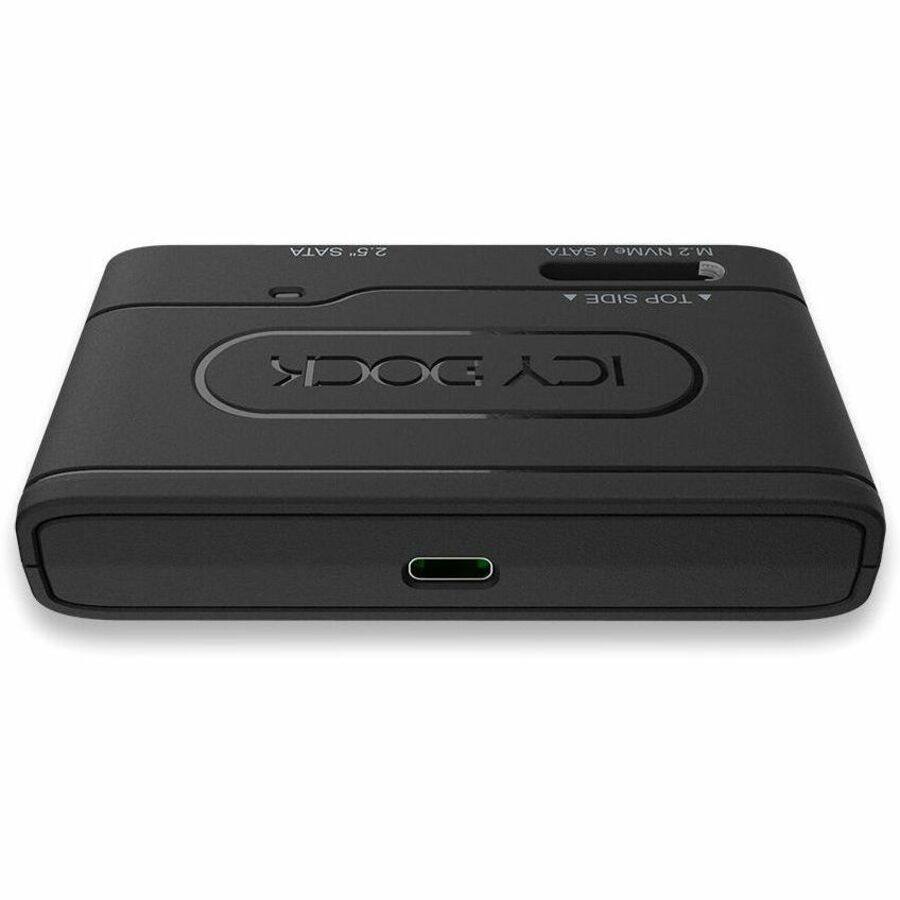SATA 2.5" 2 SATA / NVMe 2 M.2 SIDE TOP ICY DOCK