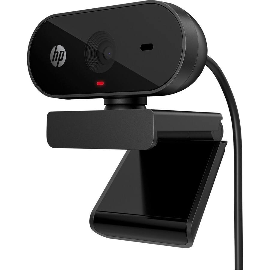 Alt View 7. HP - HP 325 Webcam - USB Type A - 1920 x 1080 Video - 66° Angle - Microphone - For Notebook, Monitor.