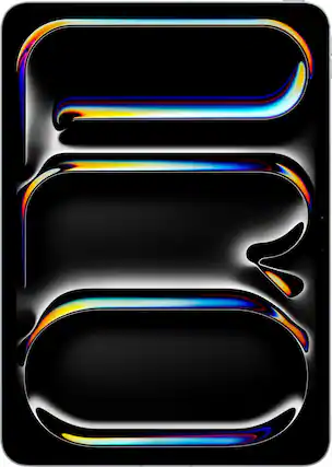 Front. Apple - 11-inch iPad Pro M5 chip Wi-Fi + Cellular 512GB with OLED - Silver.