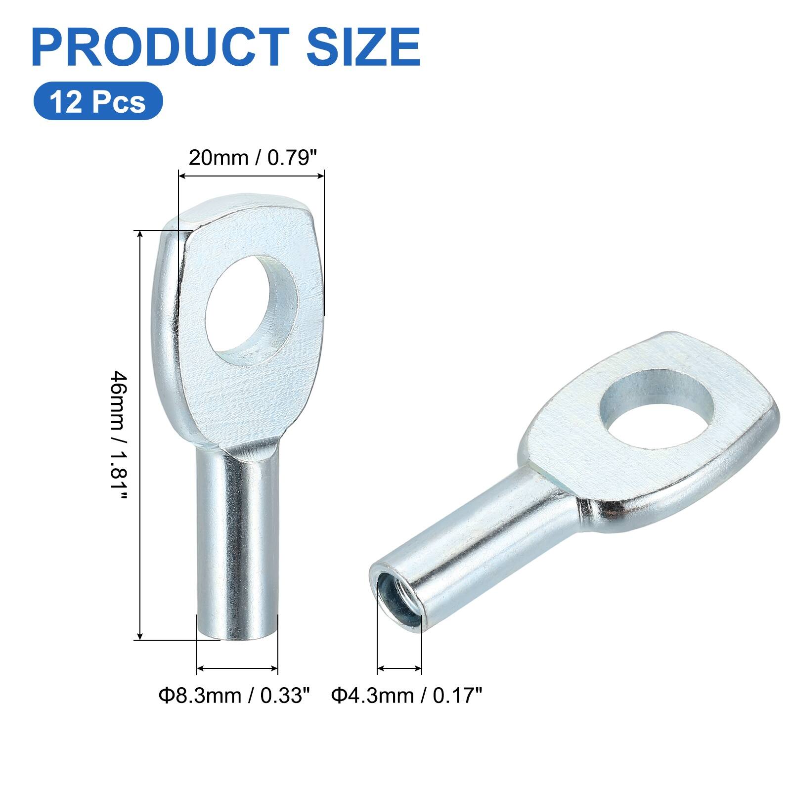 PRODUCT SIZE  
12 Pcs  
20mm / 0.79"  
46mm / 1.81"  
8.3mm / 0.33"  
4.3mm / 0.17"