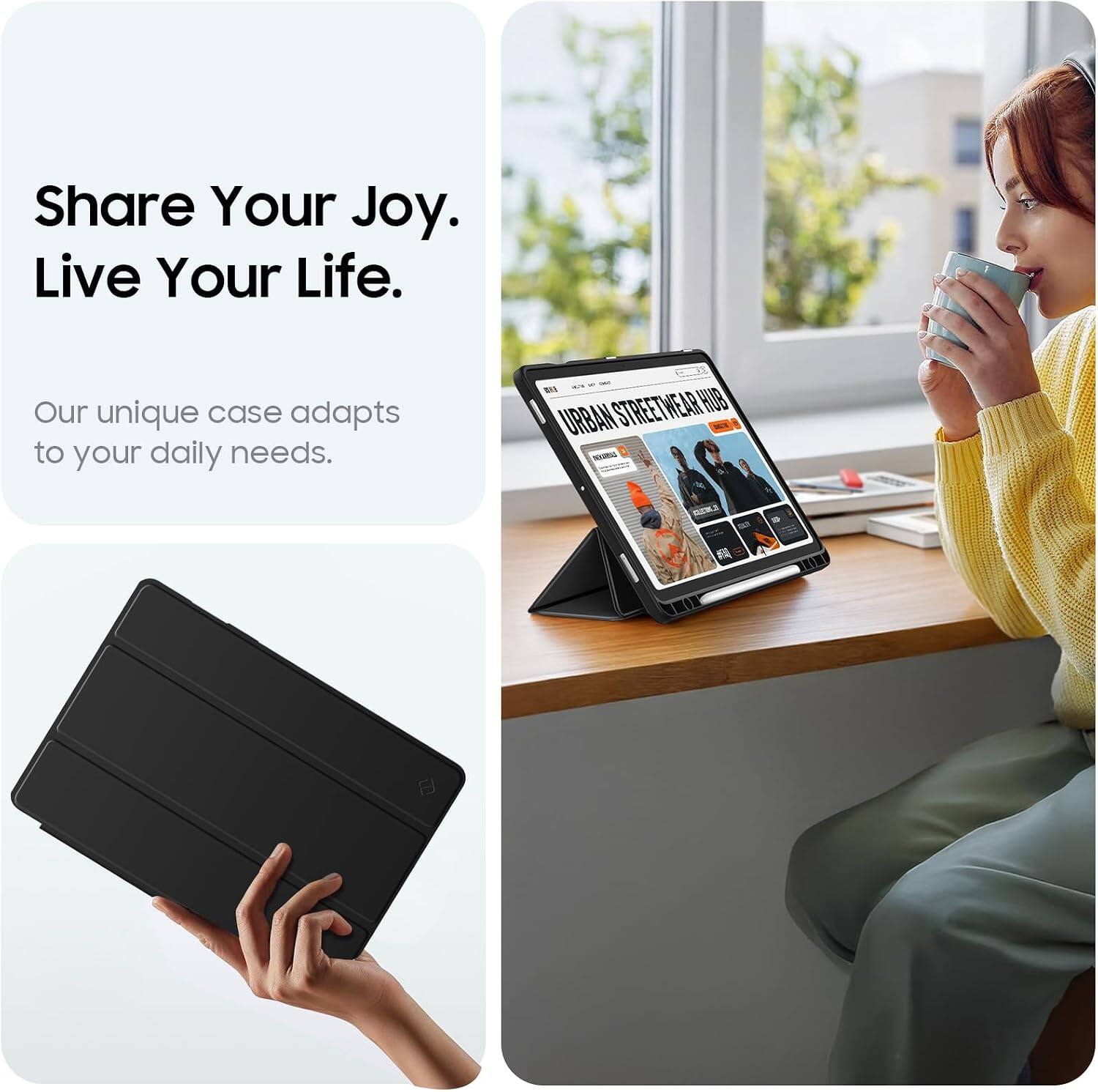 Share Your Joy. Live Your Life.

Our unique case adapts to your daily needs.

STREETWEAR HUB URBAN