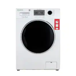 Equator - EW 840 24" Value Compact Front Load Washer 2.5 Cu. Ft. 26 lbs 15-Wash Programs Pet Cycle Auto Sense, 110V - White