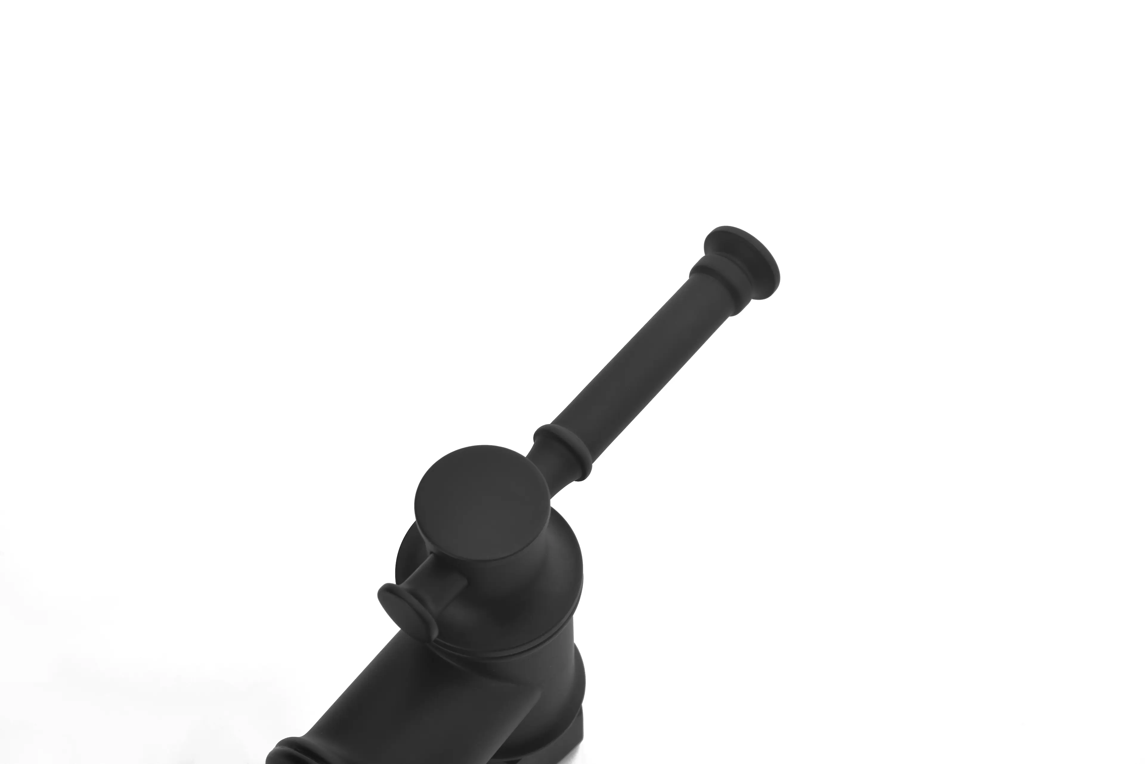 Alt View 2. APRILSOUL - Wall Mount Pot Filler Faucet Modern Brass Pot Filler Two-Attachment Wall Mount Folding Kitchen Pot Filler Swing Arm - Matte Black.