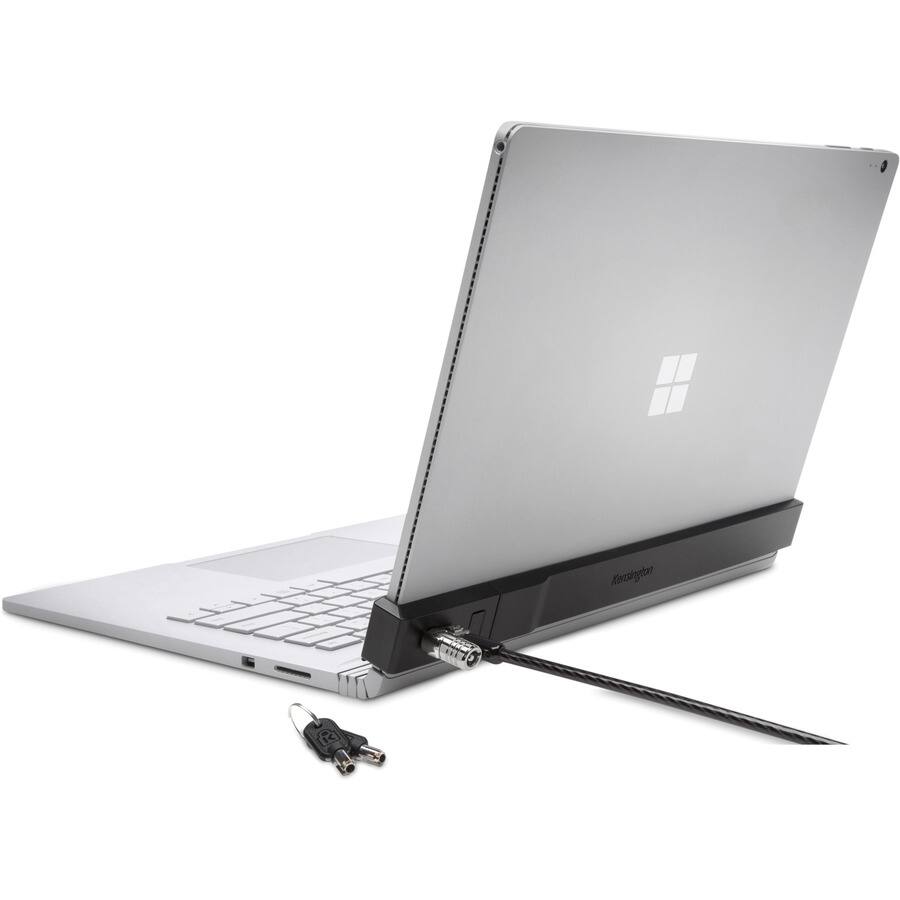 Alt View 6. Kensington - Locking Bracket for Surface Book - with MicroSaver 2.0 Keyed Lock - Black.