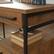 Left Zoom. Sauder - Iron City L Desk Checked Oak - SGS Mixed Mat Checked Oak.