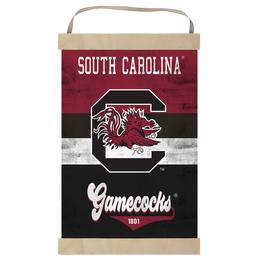 Jardine - South Carolina Gamecocks Retro Logo Banner Sign - Maroon