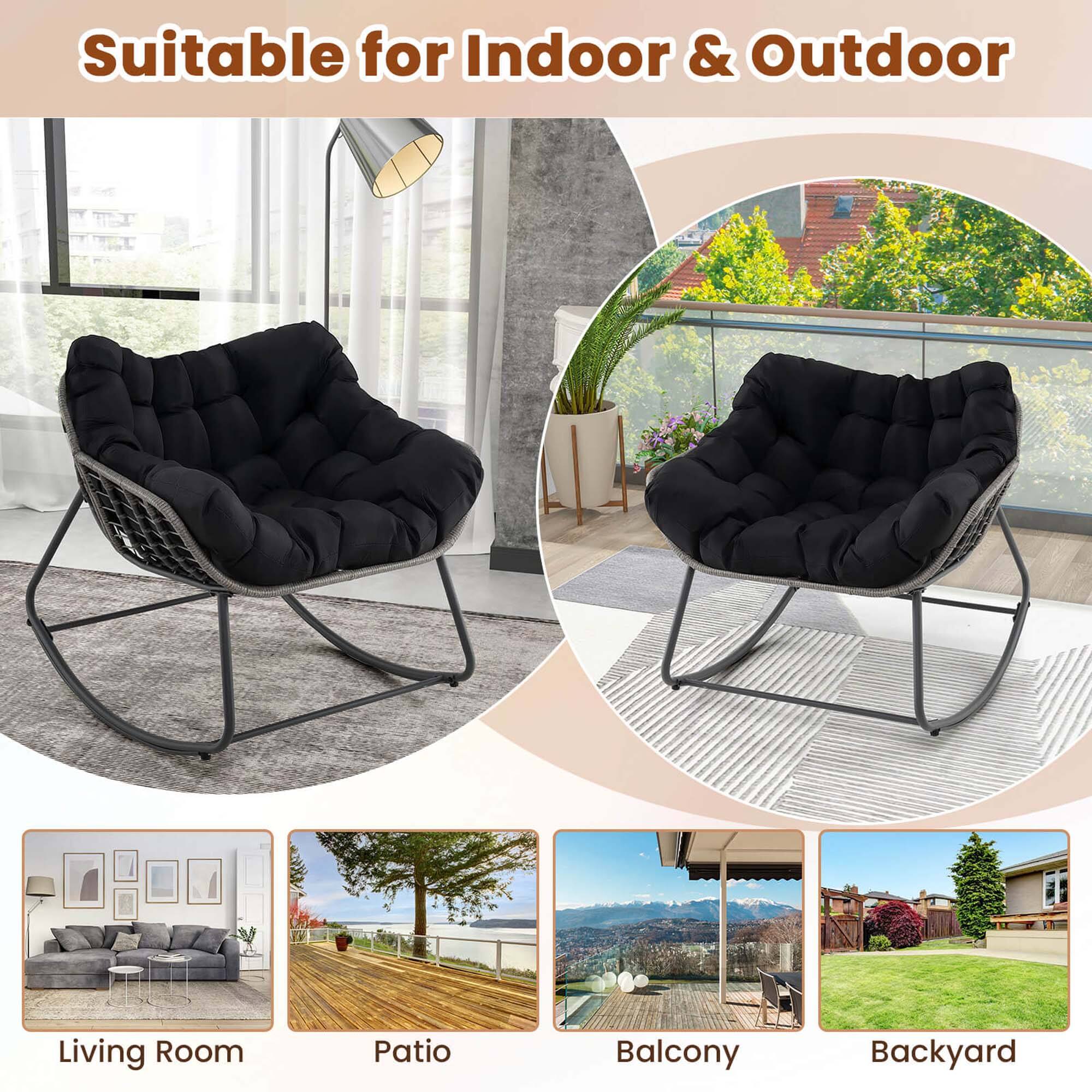Suitable for Indoor & Outdoor Living Room Patio Balcony Backyard