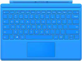 Microsoft - Refurbished Excellent - Type Cover for Surface Pro - Bright Blue