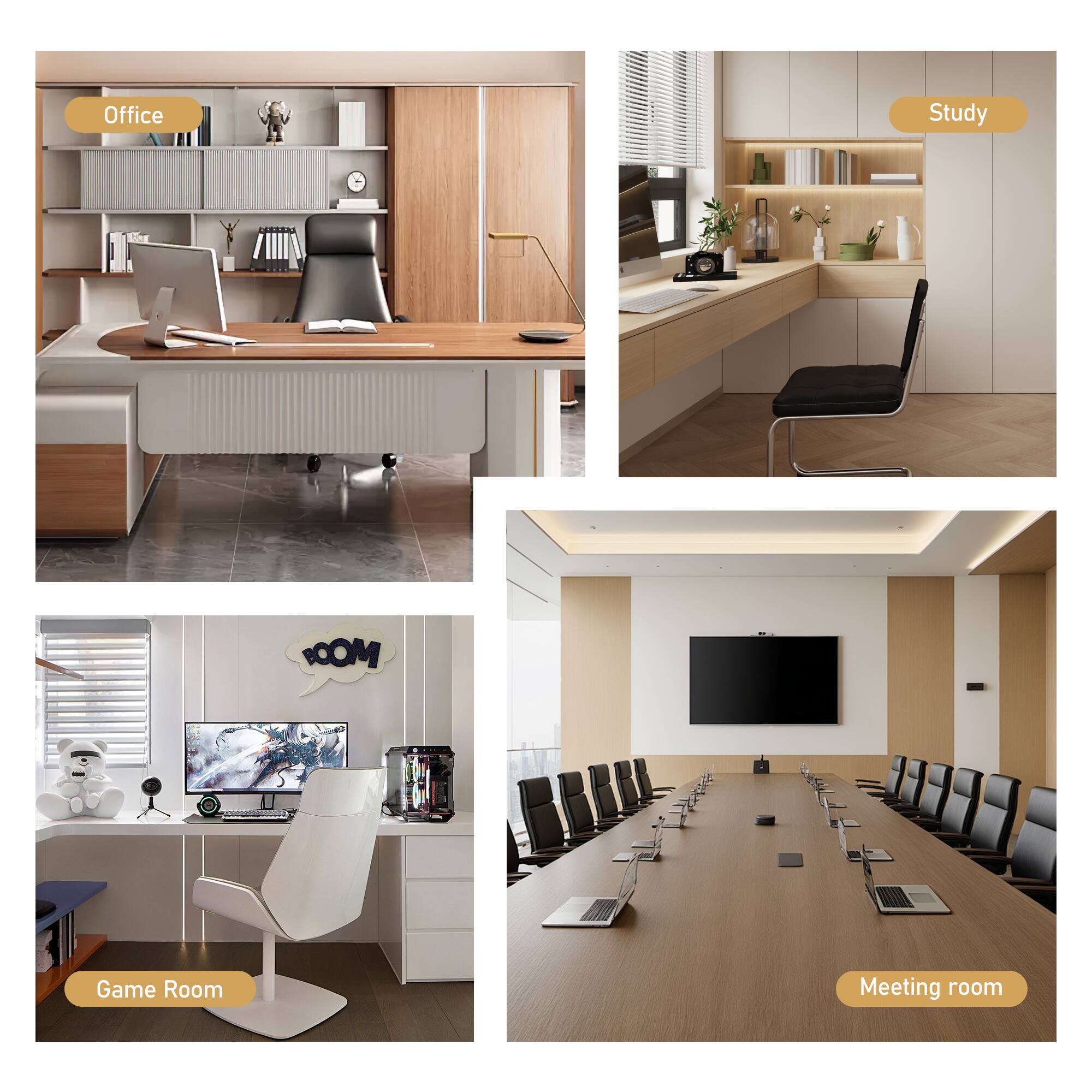 Office  
Study  
Game Room  
Meeting Room