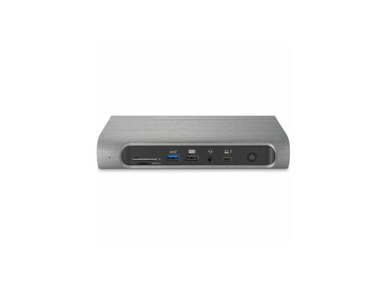 Alt View 4. Kensington - Kensington SD5800T Thunderbolt 4 and USB4 Quad Video Docking Station - for Notebook, Tablet PC, Monitor - Charging.