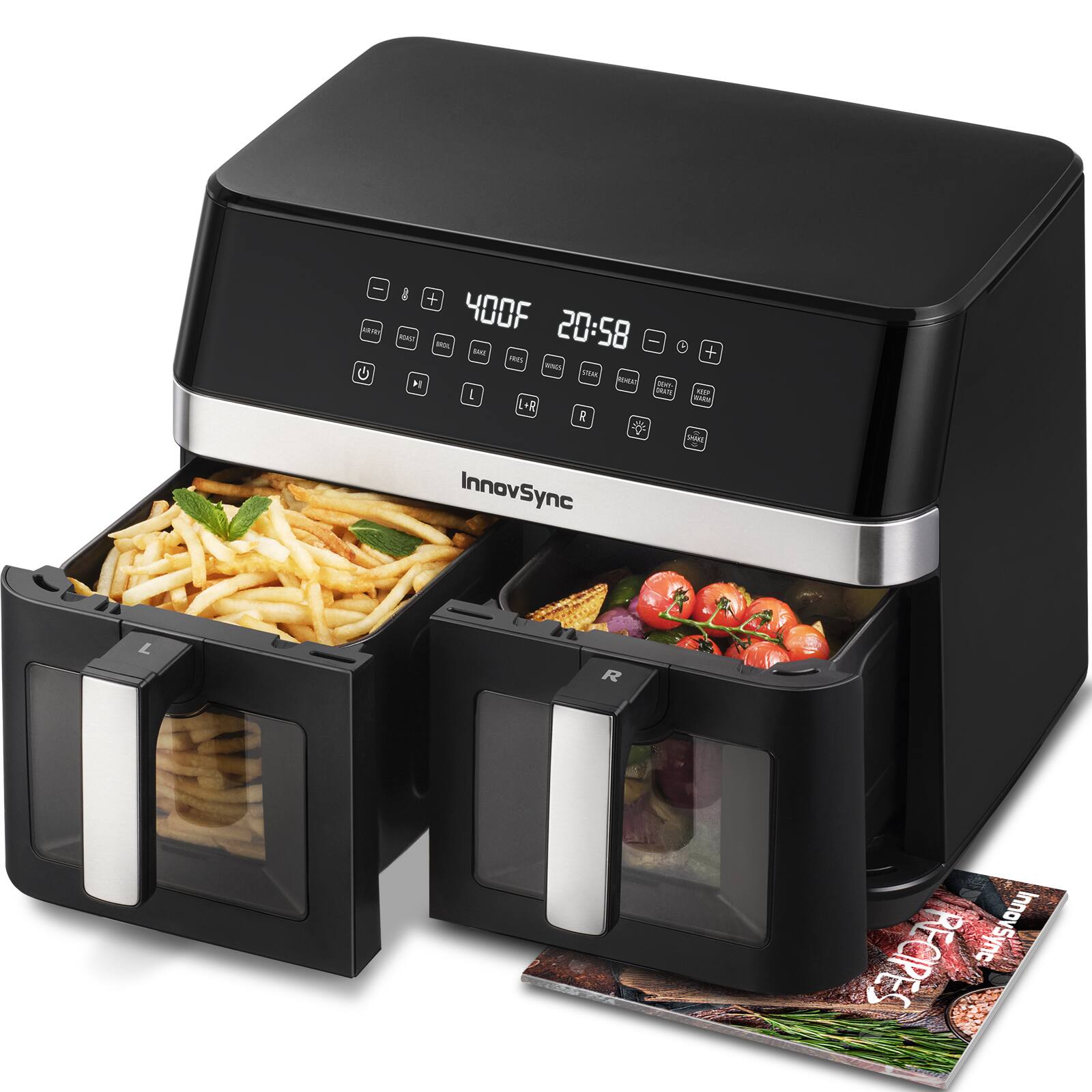 InnovSync

400F 20:58

L R

Recipes