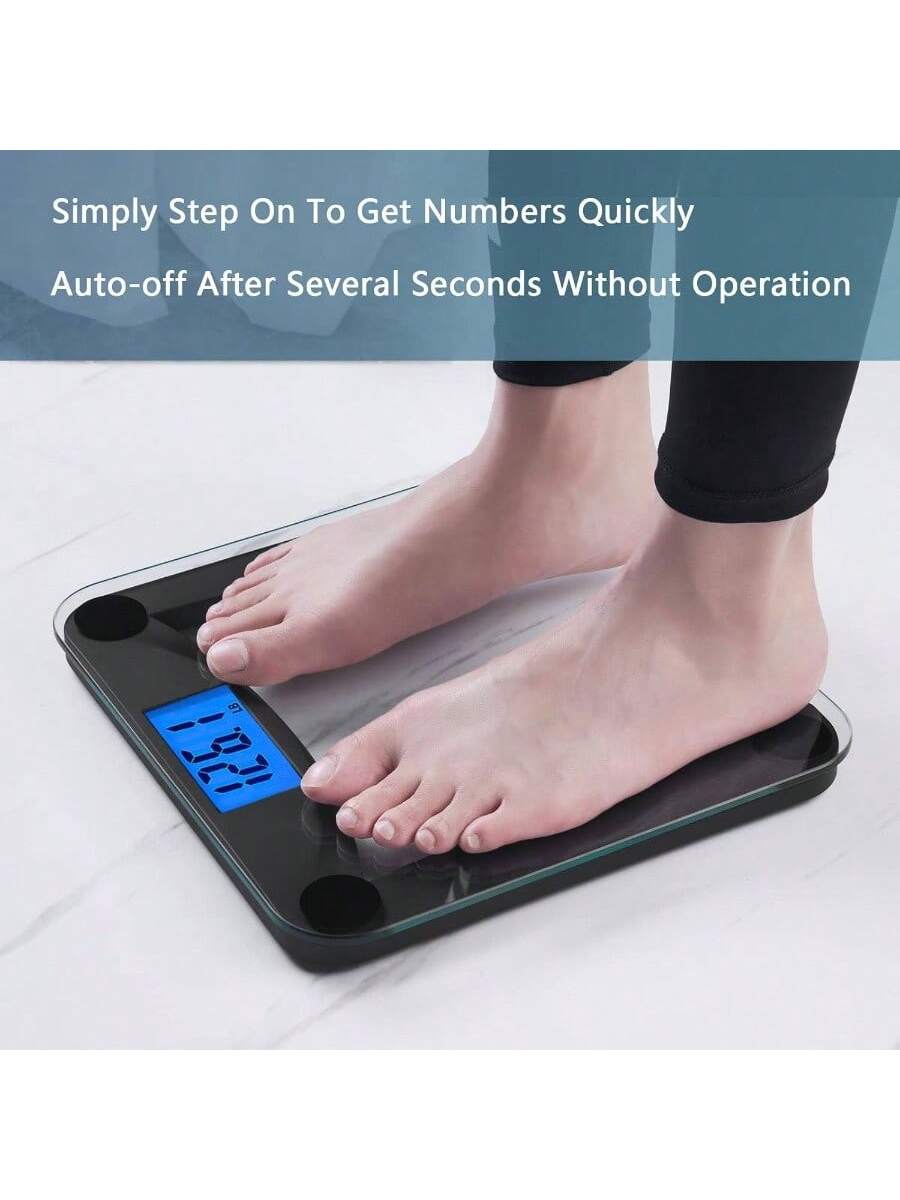 Simply Step On To Get Numbers Quickly  
Auto-off After Several Seconds Without Operation