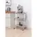 Angle. TRINITY - EcoStorage 24" Stainless Steel Kitchen Cart NSF Chrome - Chrome.