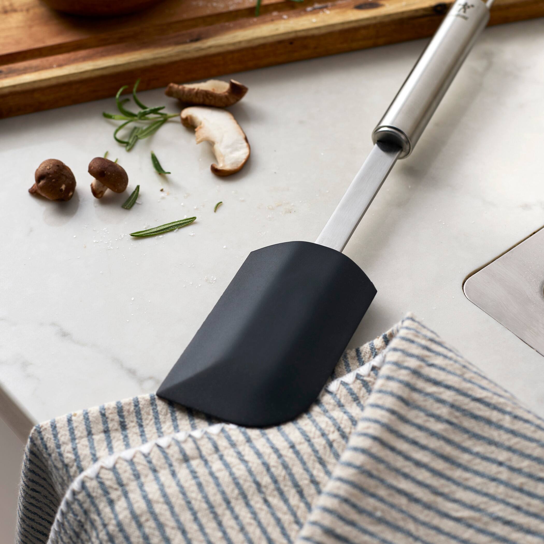 Alt View 2. Henckels - Henckels Stainless Steel Silicone Spatula - Stainless Steel.