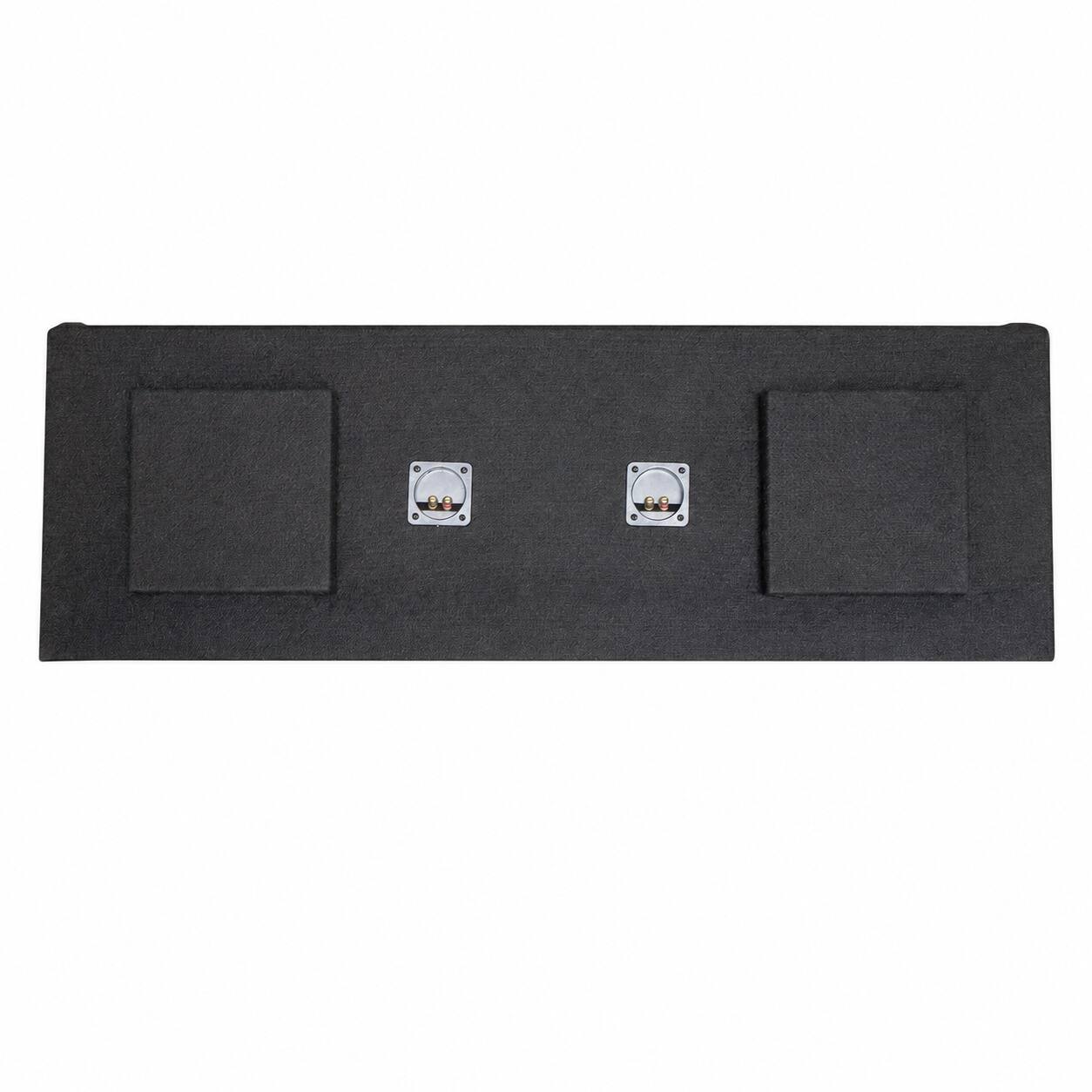 Alt View 4. SoundBox - SoundBox LCE-GC012/12D, Chevy Silverado / GMC Sierra Crew Cab Dual 12 Subwoofer Enclosure, 2008-2013.