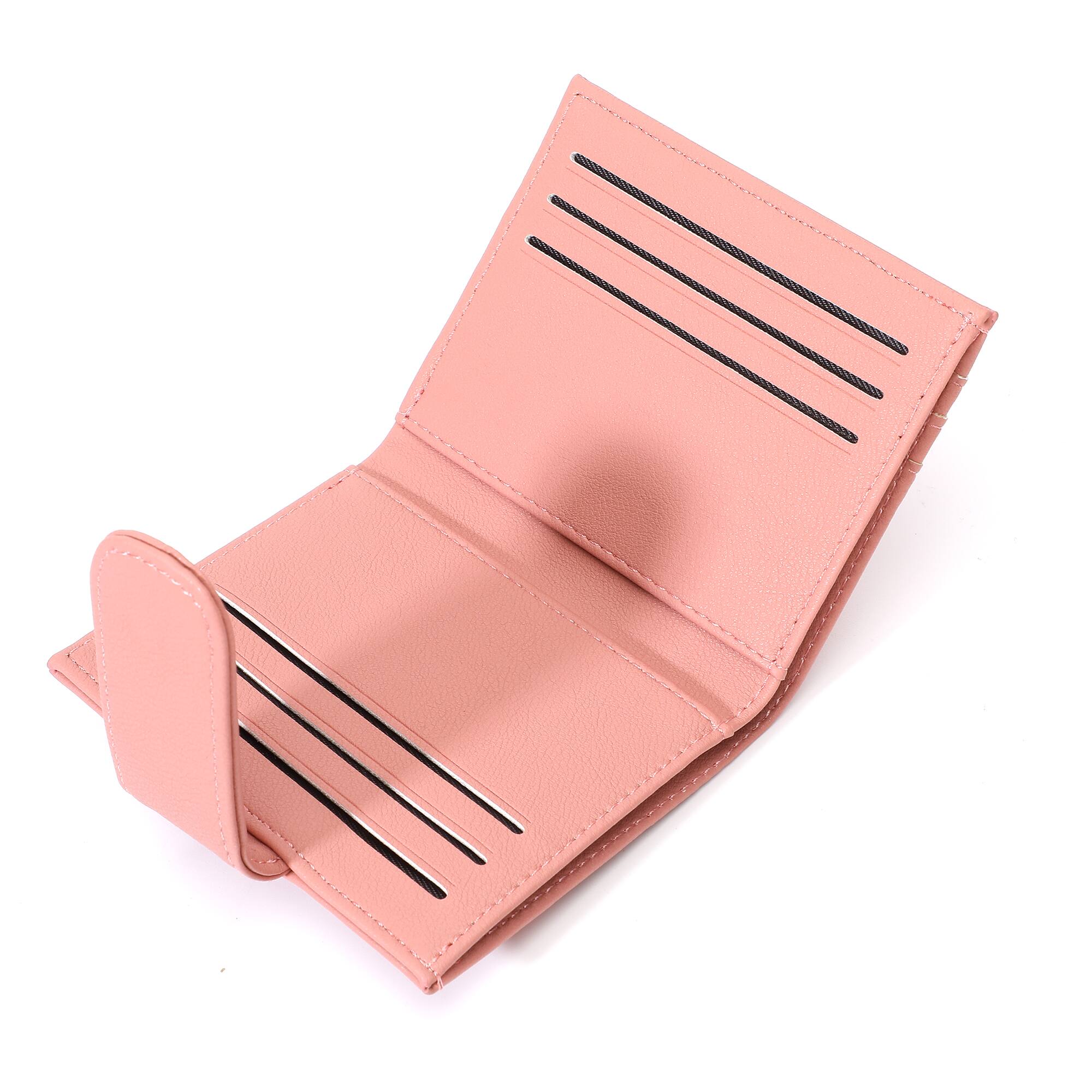 Alt View 1. Champs - Iconic Collection Snap Cardholder - Pink.