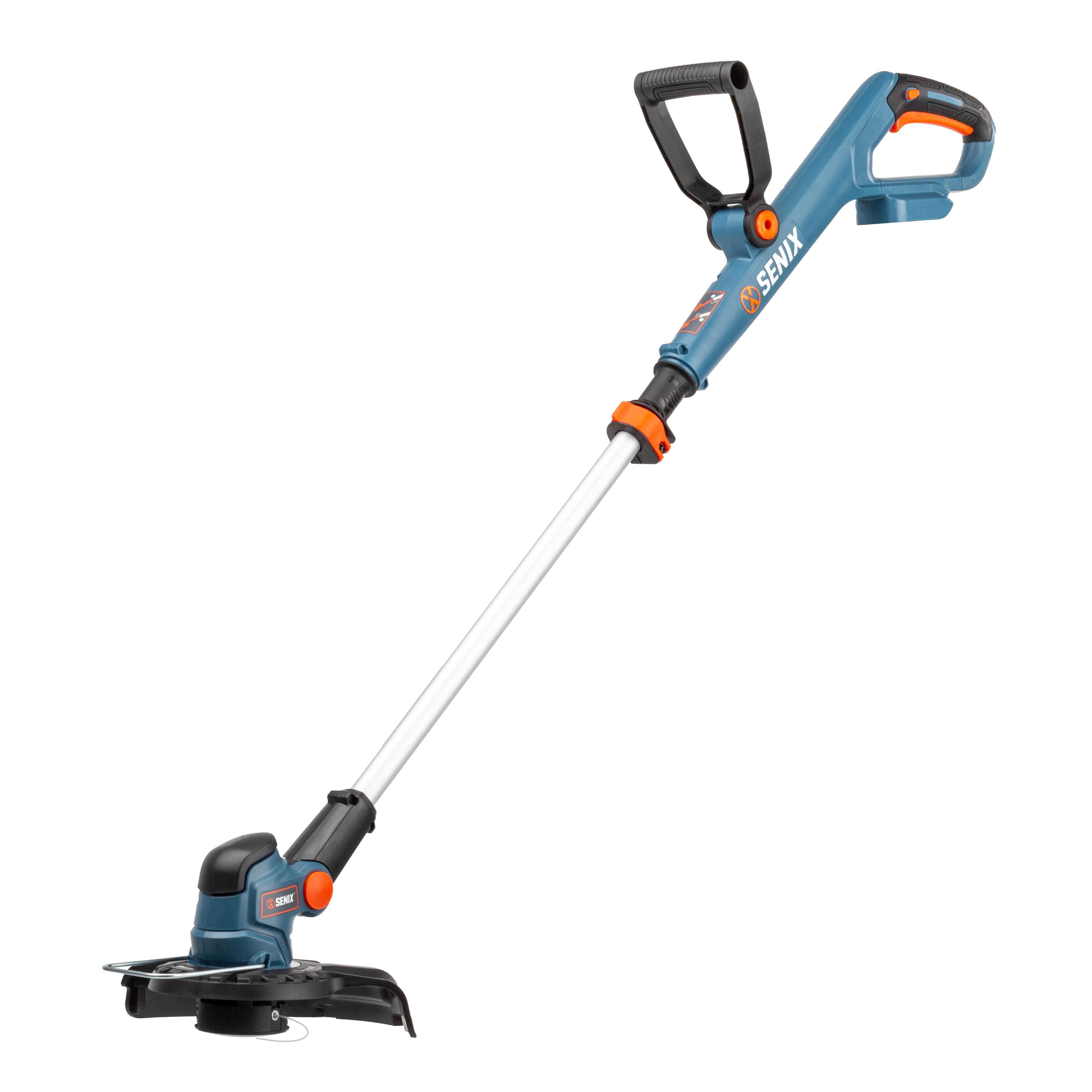 Alt View 2. SENIX - X2 20V Max* Cordless Combo Kit, String Trimmer, Leaf Blower & Hedge Trimmer (2.0Ah, 4.0Ah Batteries, & Charger Included) - Blue.
