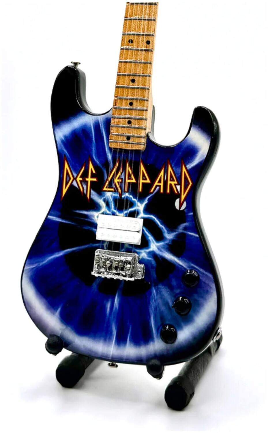 Alt View 1. PopMarket - Def Leppard - The Mini Axe - Def Leppard - Adrenalize - Mini Guitar Replica Collectible   - COLLECTIBLES - Multicolor.