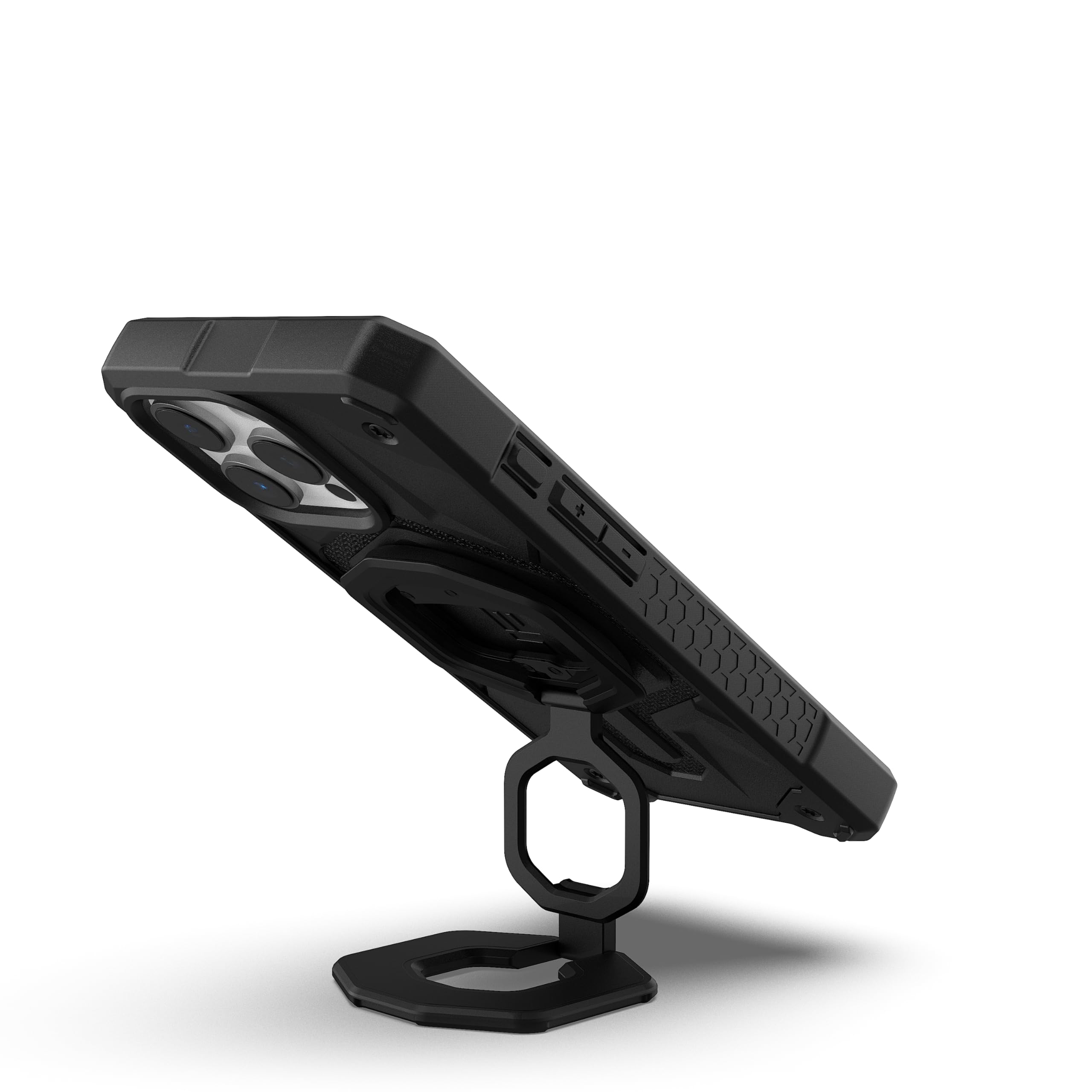 Alt View 7. UAG - Magnetic Ring Stand with Built-in Bottle Opener, Universal MagSafe Phone Grip & Stand - Black.