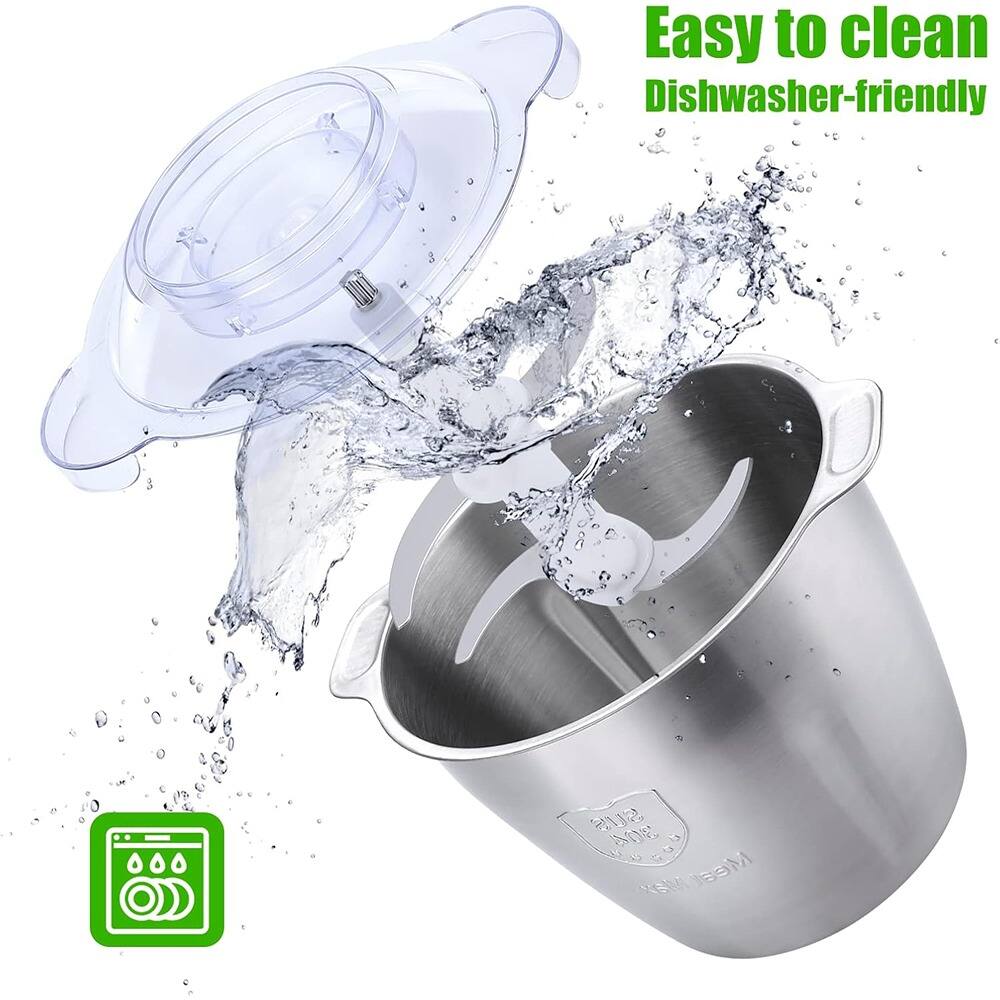 Easy to clean  
Dishwasher-friendly