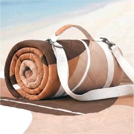 Loheer - Waterproof Picnic Blanket Extra Large Foldable Beach Mat - Multicolor