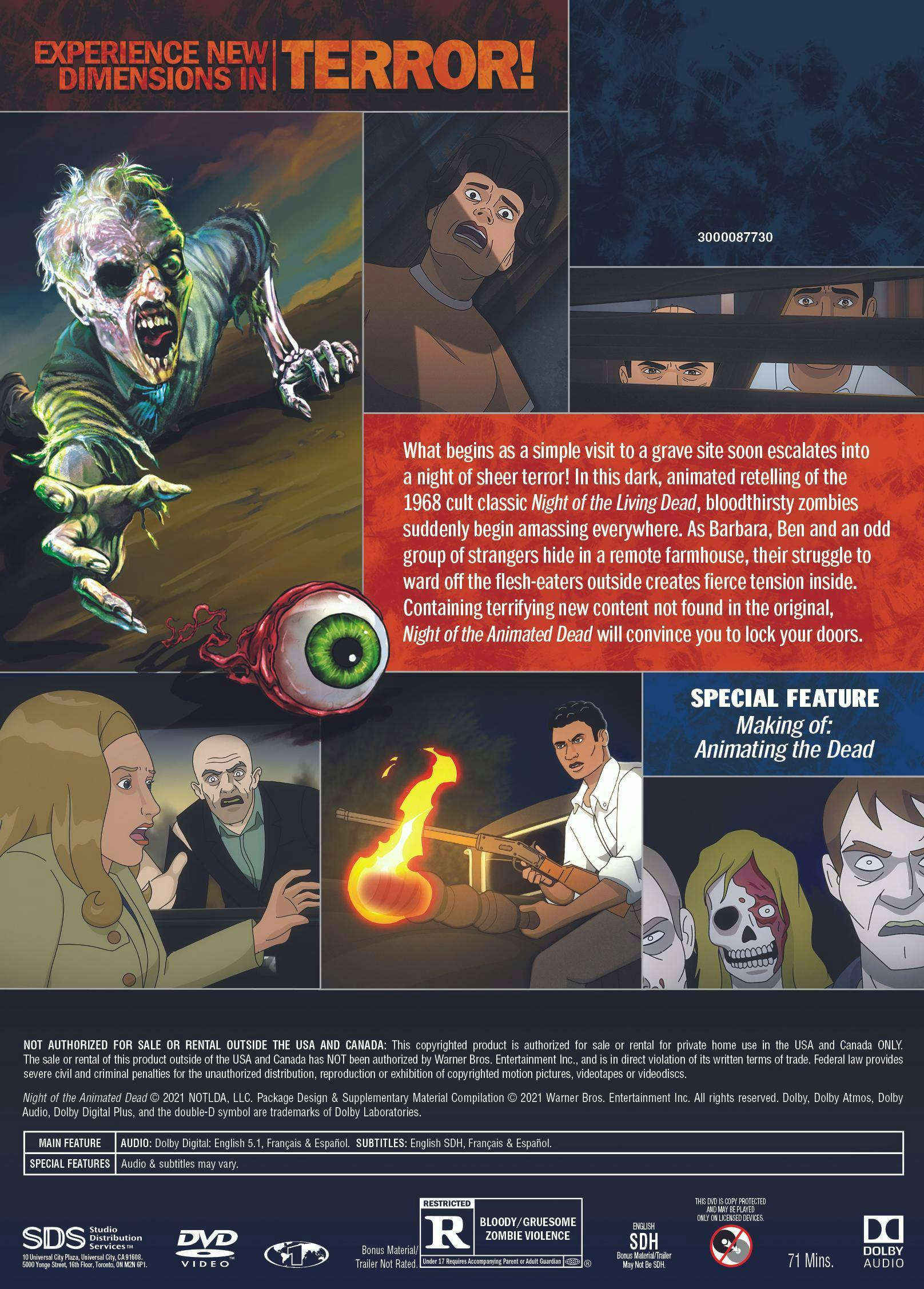 Angle. Night of the Animated Dead (DVD + Digital Copy) [DVD].