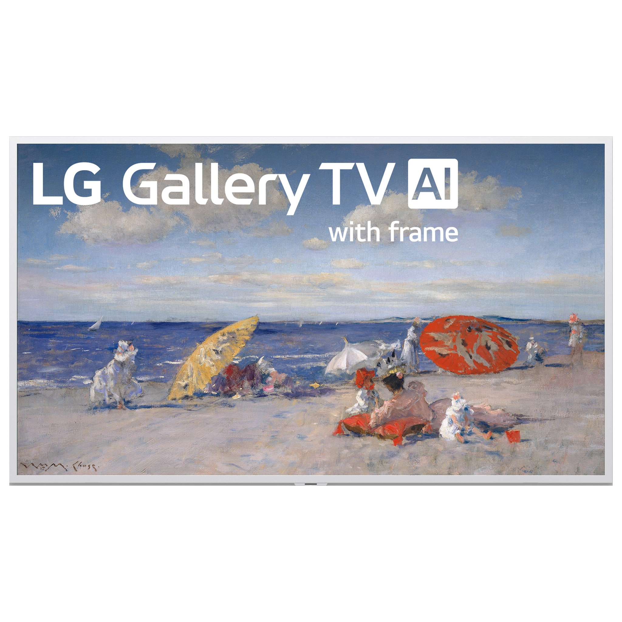 LG Gallery TV AI with frame