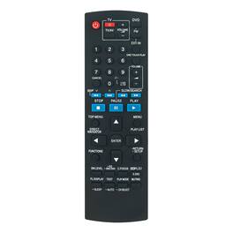 ZdalaMit - Replacement Remote N2QAYB000095 fit for Panasonic DVD Home Theater Sound System SC-PT850W SC-PT850 SA-PT550 SB-HF550 - Black