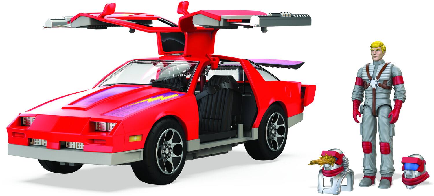 Alt View 1. The Loyal Subjects - M.A.S.K. - Thunderhawk Vehicle with Figure Set   - COLLECTIBLES - Multicolor.