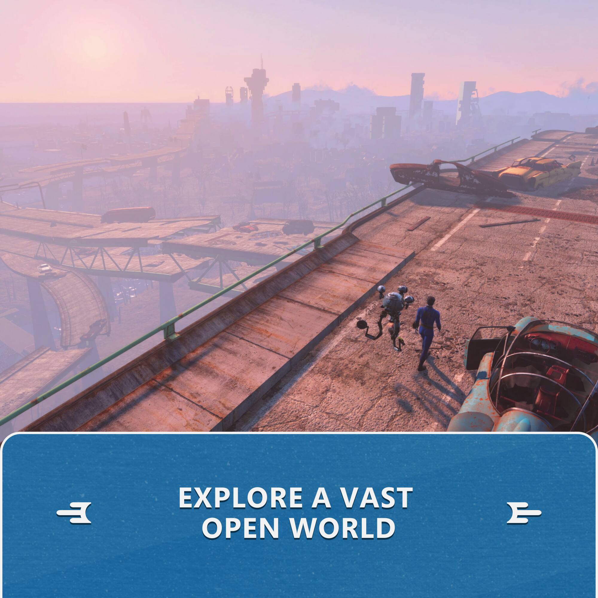 EXPLORE A VAST OPEN WORLD