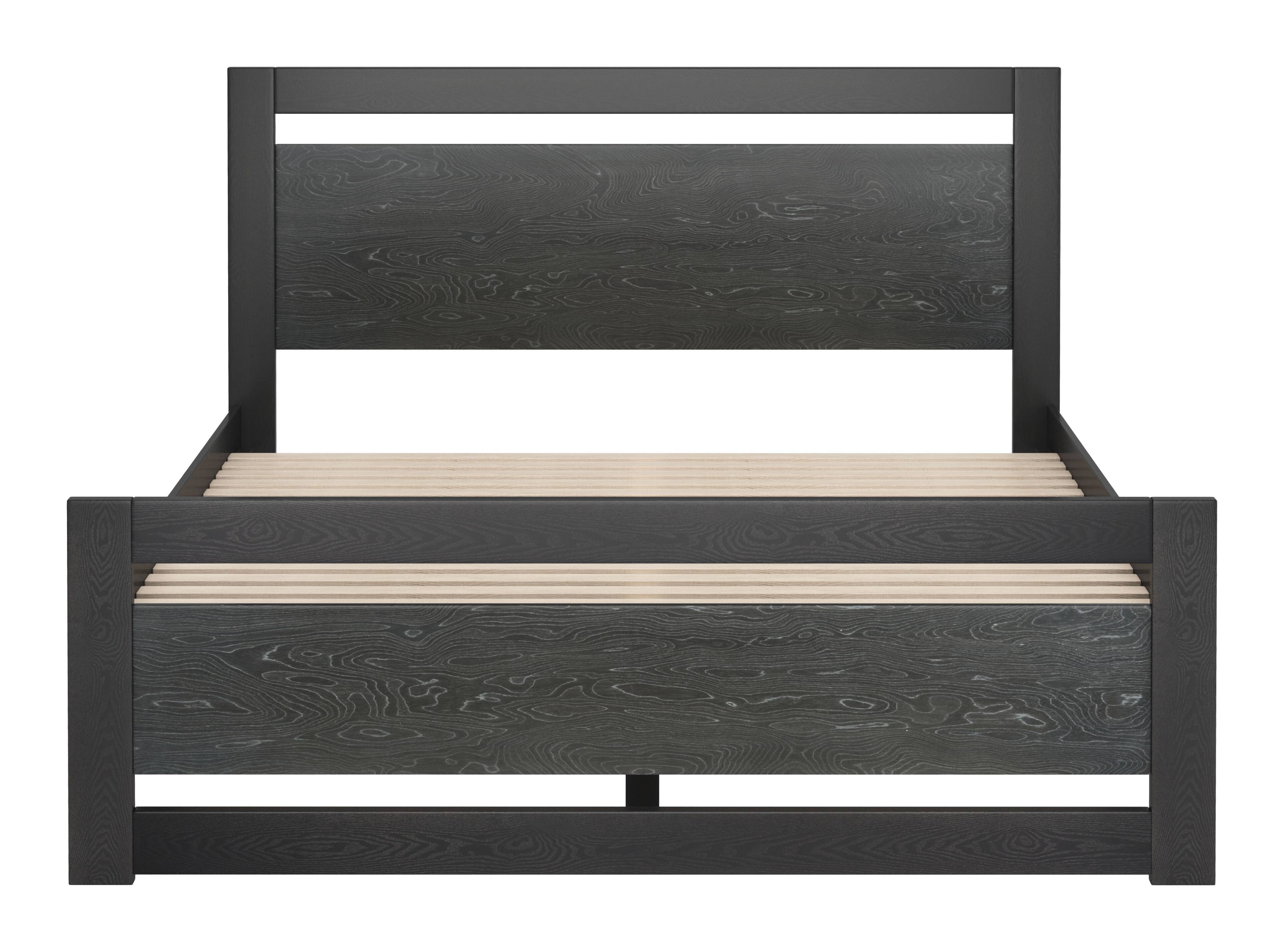 Alt View 1. Hivvago - Repos Queen Bed Black - Black.