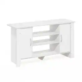 Furinno - Econ TV Stand Entertainment Center - White