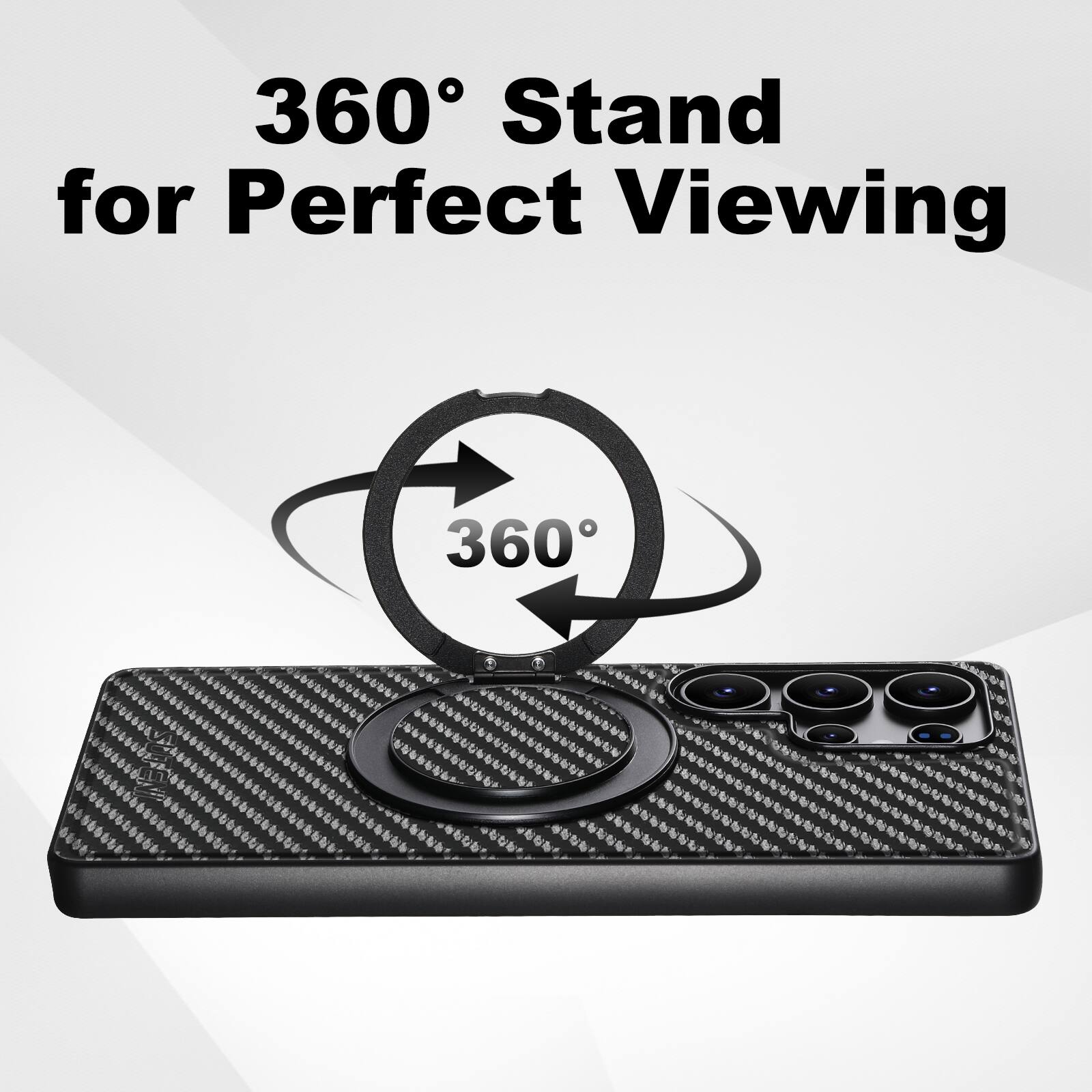 360° Stand for Perfect Viewing