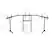 The image shows a drawing of a metal structure with measurements in millimeters and inches. The measurements are as follows:
* 830-1100mm: 32-43 inches
* 940-1540mm: 37-60 inches
* 10-37-60 inches: 23-51 inches
* 480mm: 19 inches
* 830-1100mm: 32-43 inches
* 915mm: 36 inches
* 1300mm: 51 inches
* 600mm: 23 inches
* 810mm: 31 inches
* 750mm: 29 inches
* 600mm: 23 inches
The drawing shows a metal structure with different parts, and the measurements are marked on the drawing to indicate the dimensions of each part.