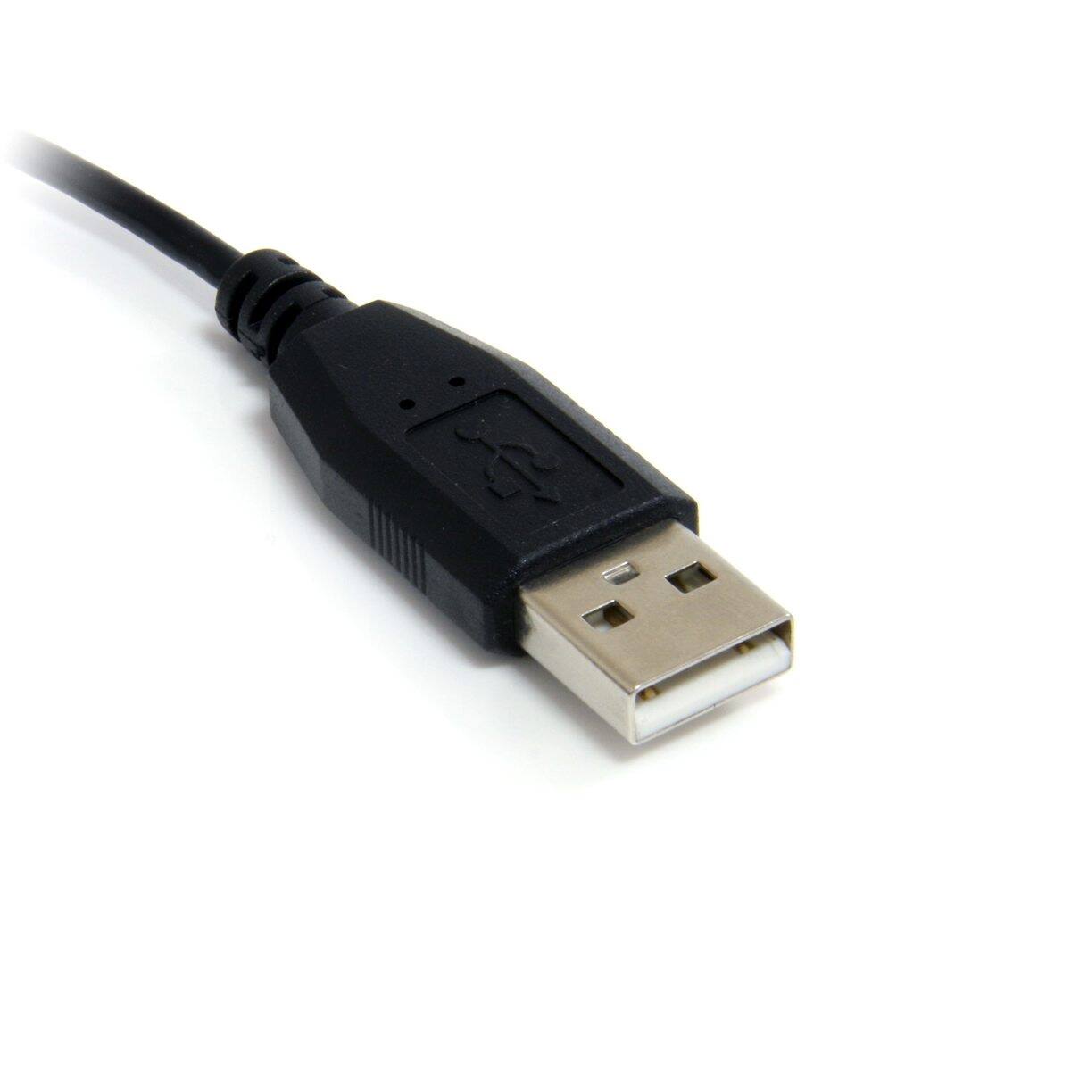 Alt View 2. StarTech.com - StarTech 6' Micro Cable - A to Right Angle Micro B USB Cable, 30 AWG.