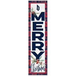 Jardine - Duquesne Dukes 12'' x 48'' Outdoor Christmas Leaner - White