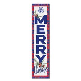 Jardine - Tennessee State Tigers 12'' x 48'' Outdoor Merry Christmas Leaner - White