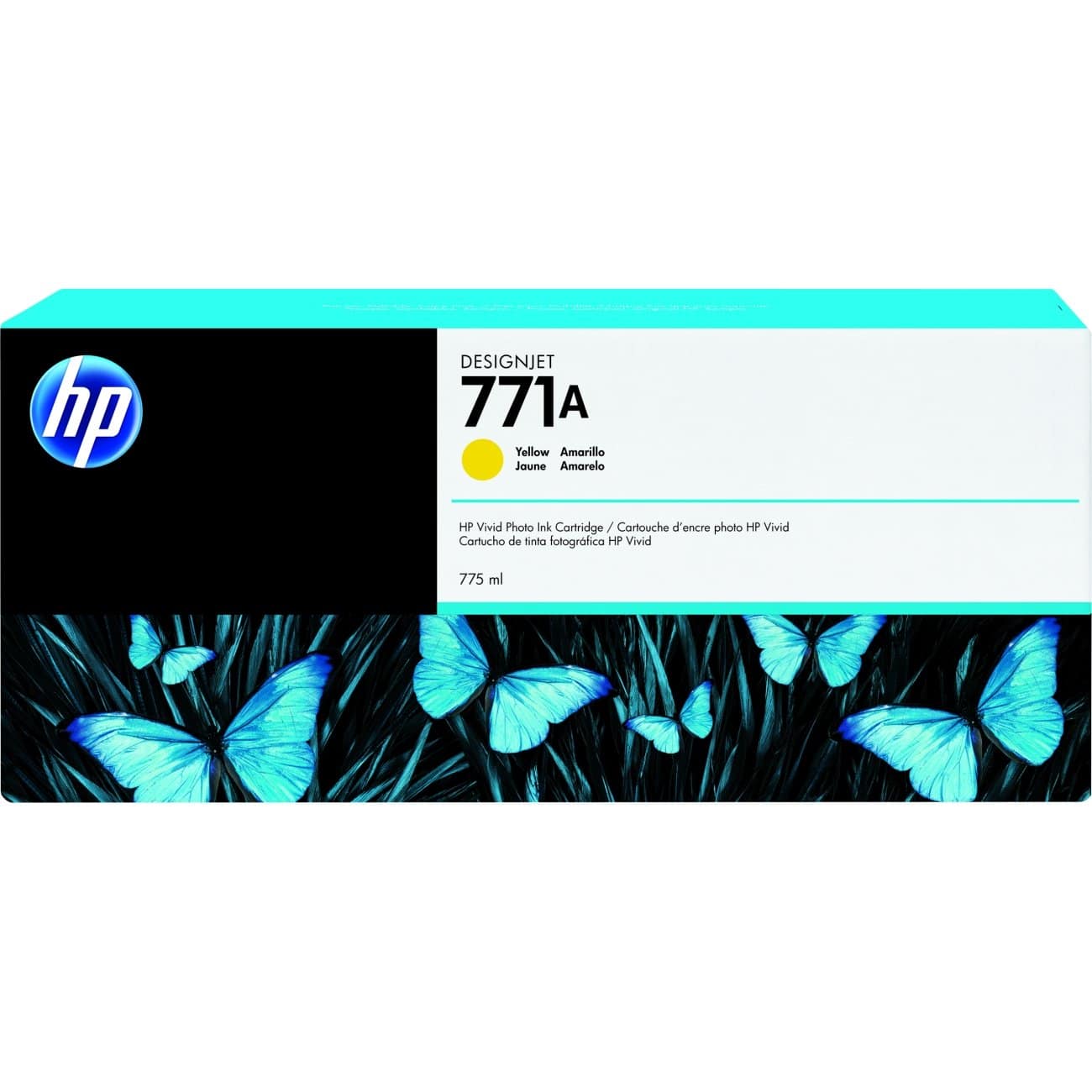 HP - B6Y42A 771, (b6y42a) 3-Pack Yellow Original Ink Cartridges