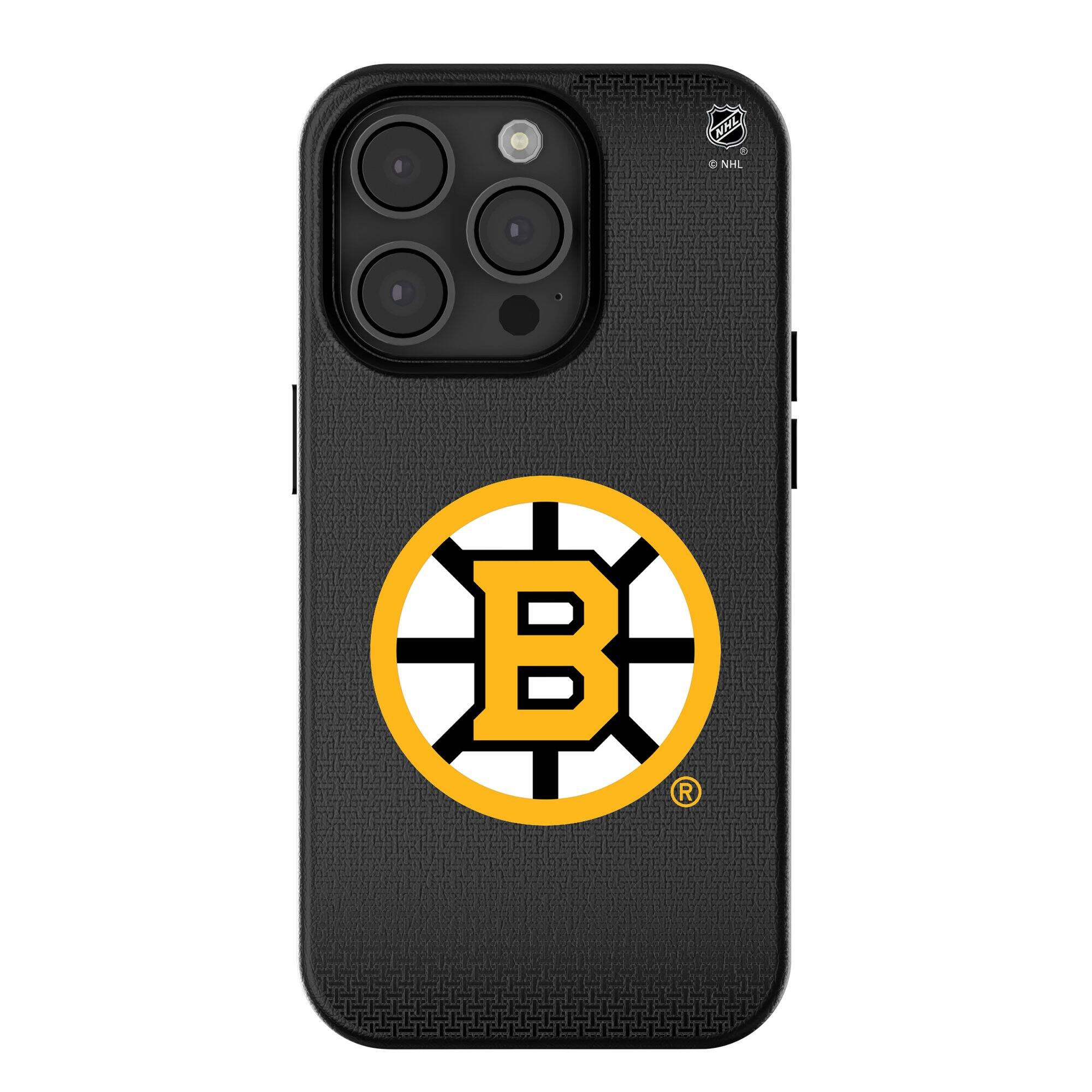 Keyscaper - NHL - Boston Bruins - Linen Logo iPhone Magnetic Bump Case - 15 - Black price history on PriceWatchPro