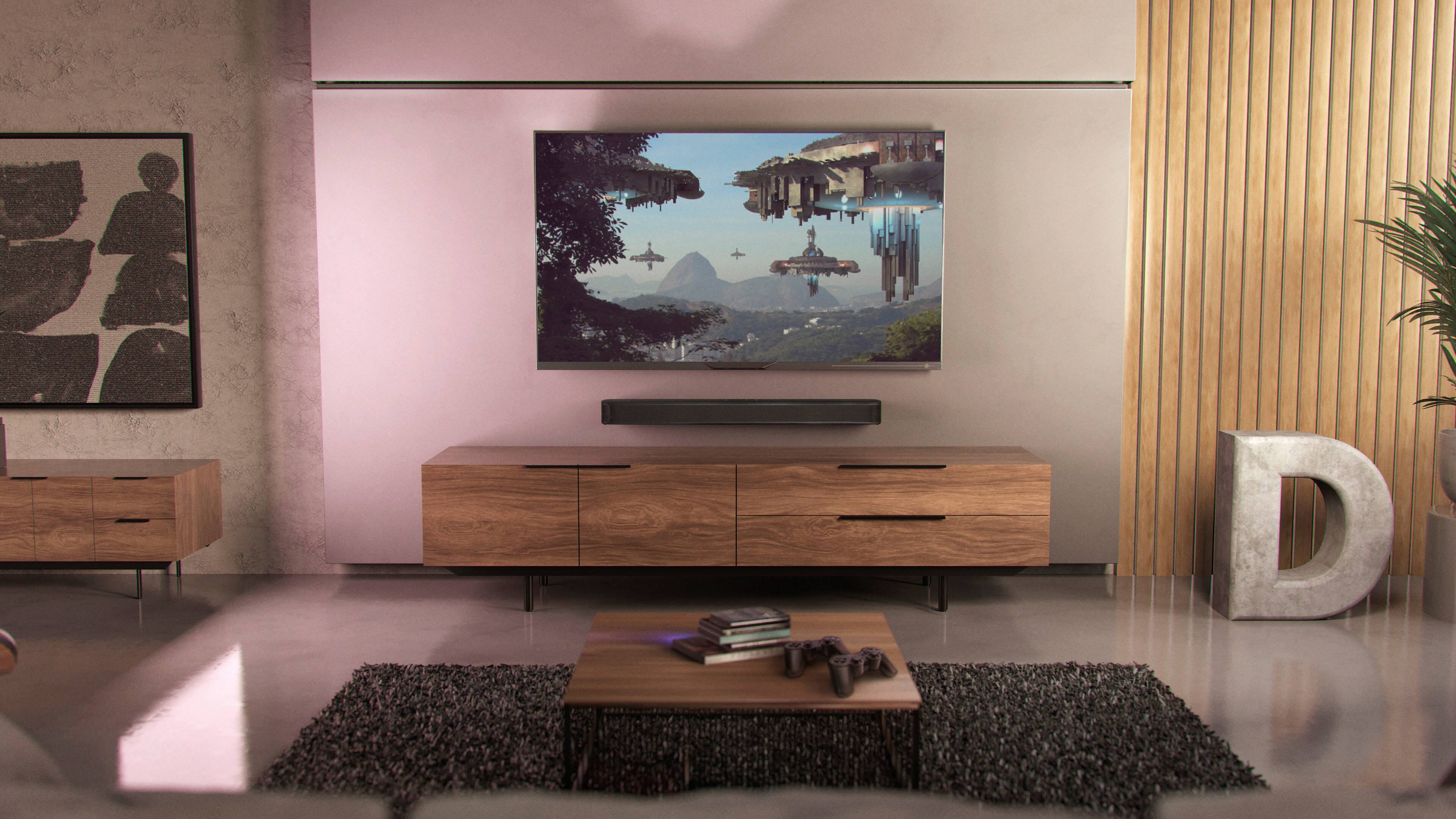 Alt View 24. JBL - 5.0ch Soundbar with Multibeam - Black.