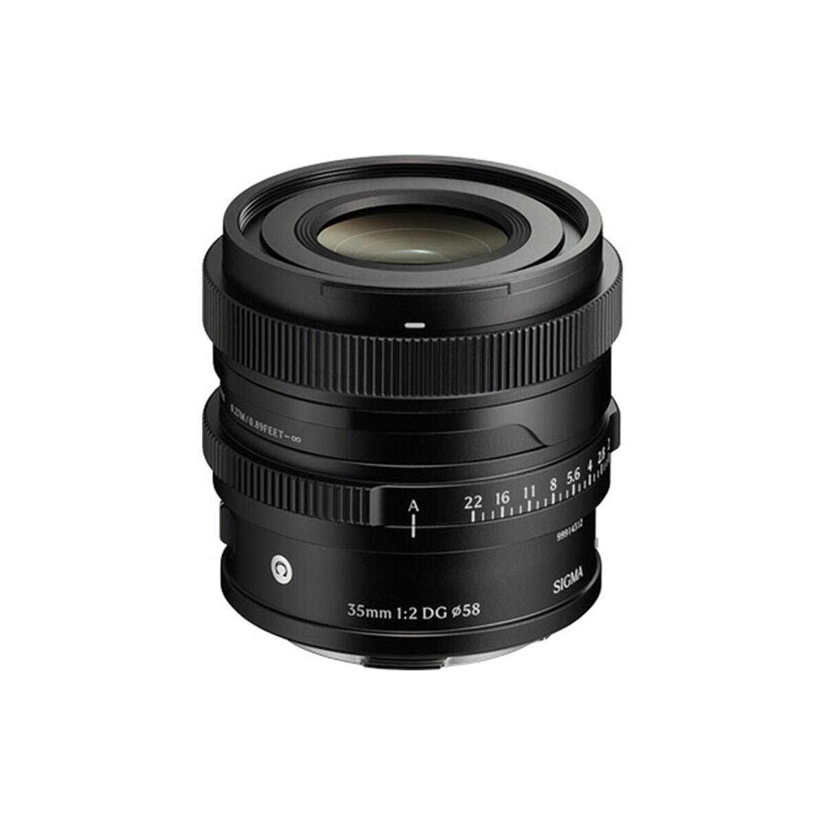www/0.19FEET-00 281 4 8 5.6 16 11 A 22 | 99914312 SIGMA 35mm 1:2 DG p58