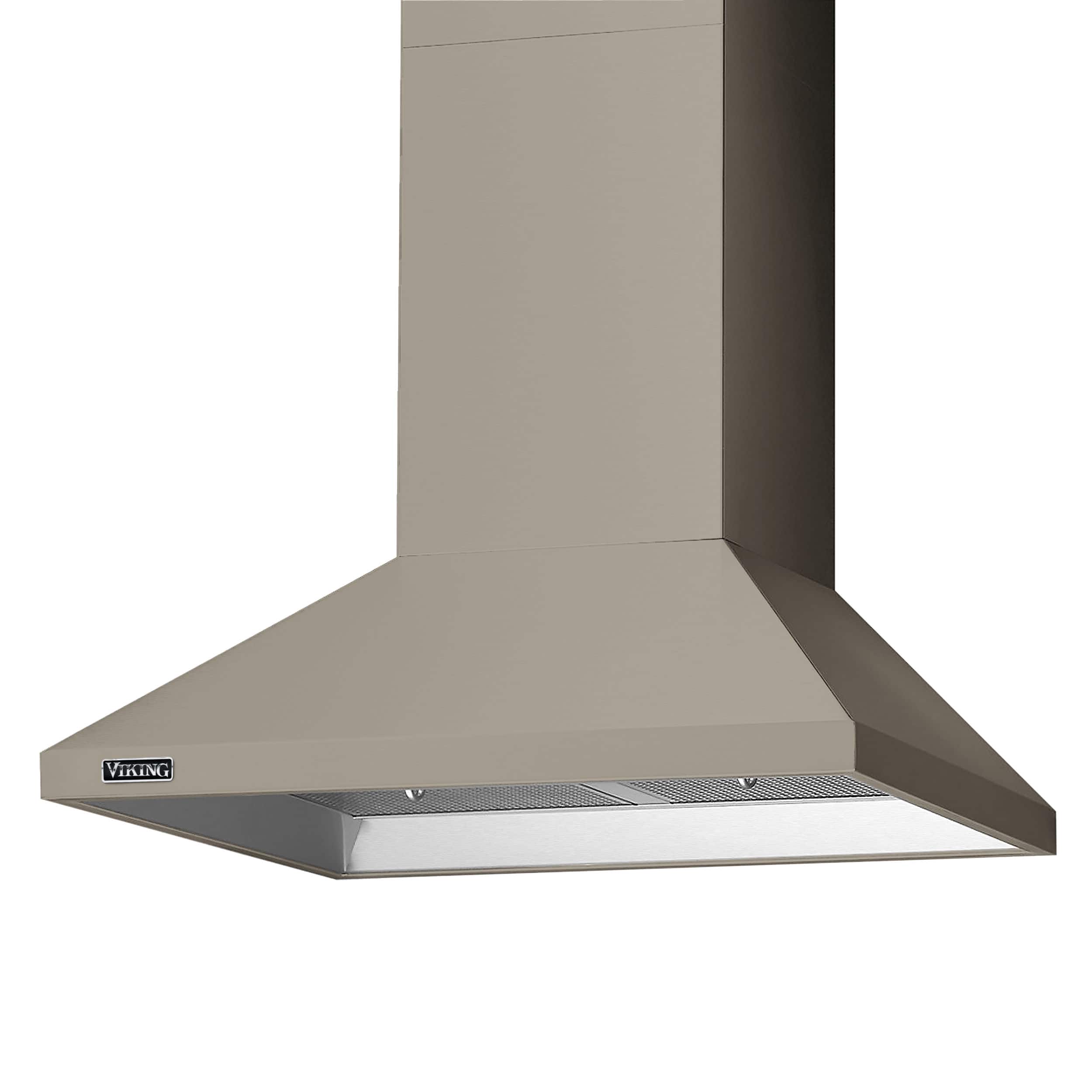 Front. Viking - 36" Viking 3-Series Chimney Wall Hood - Nantucket.