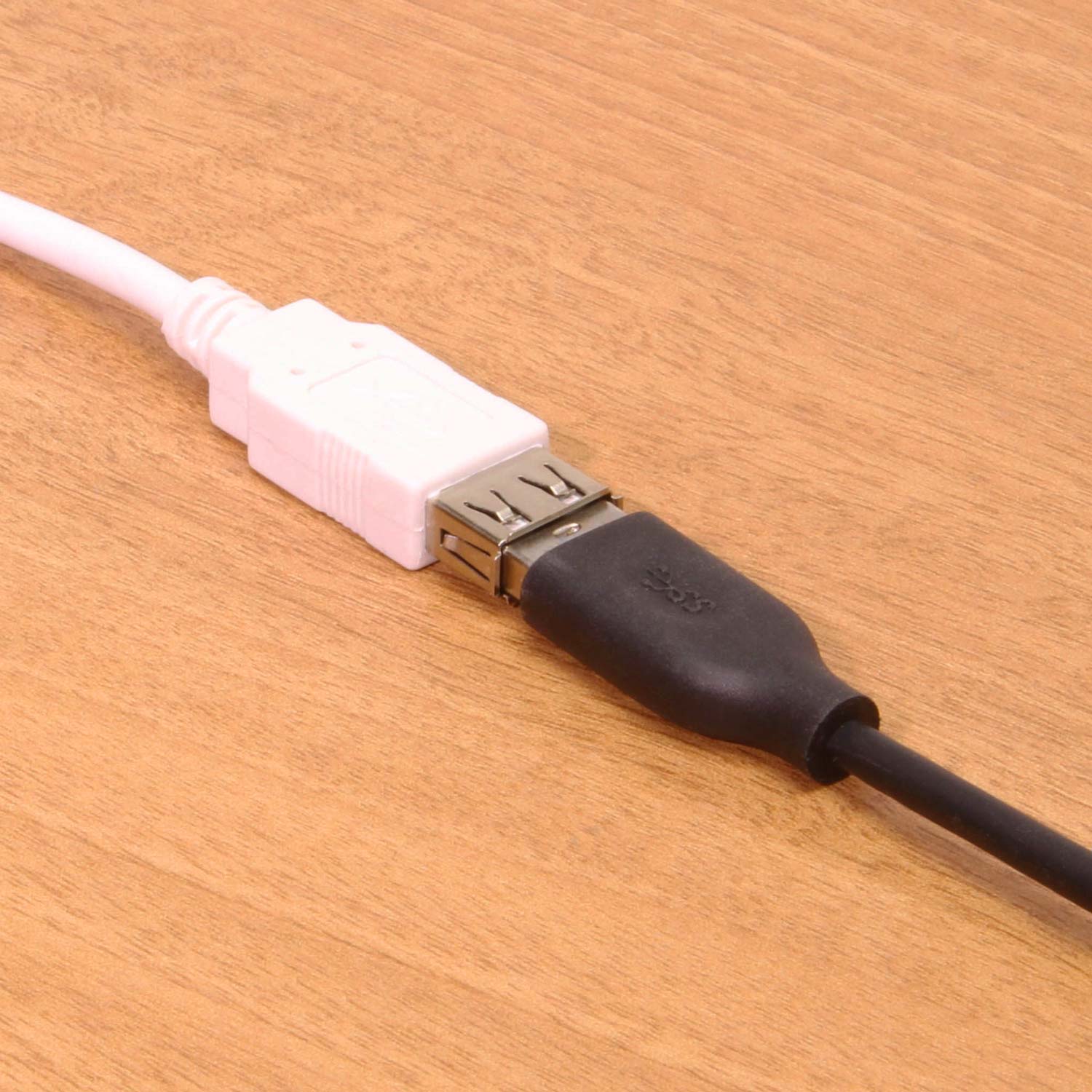 Angle. USBGear - USB 2.0 Extension Cable - Extend Connections for Hard to Reach Devices - USB-A Male to USB-A Female - White.