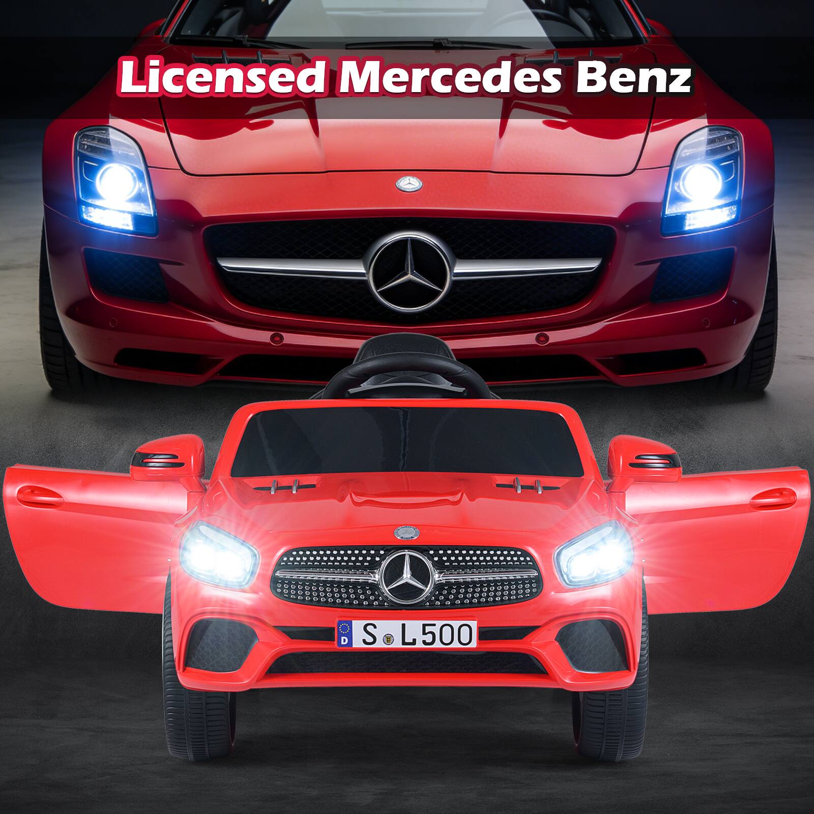 Licensed Mercedes Benz  
S L500
