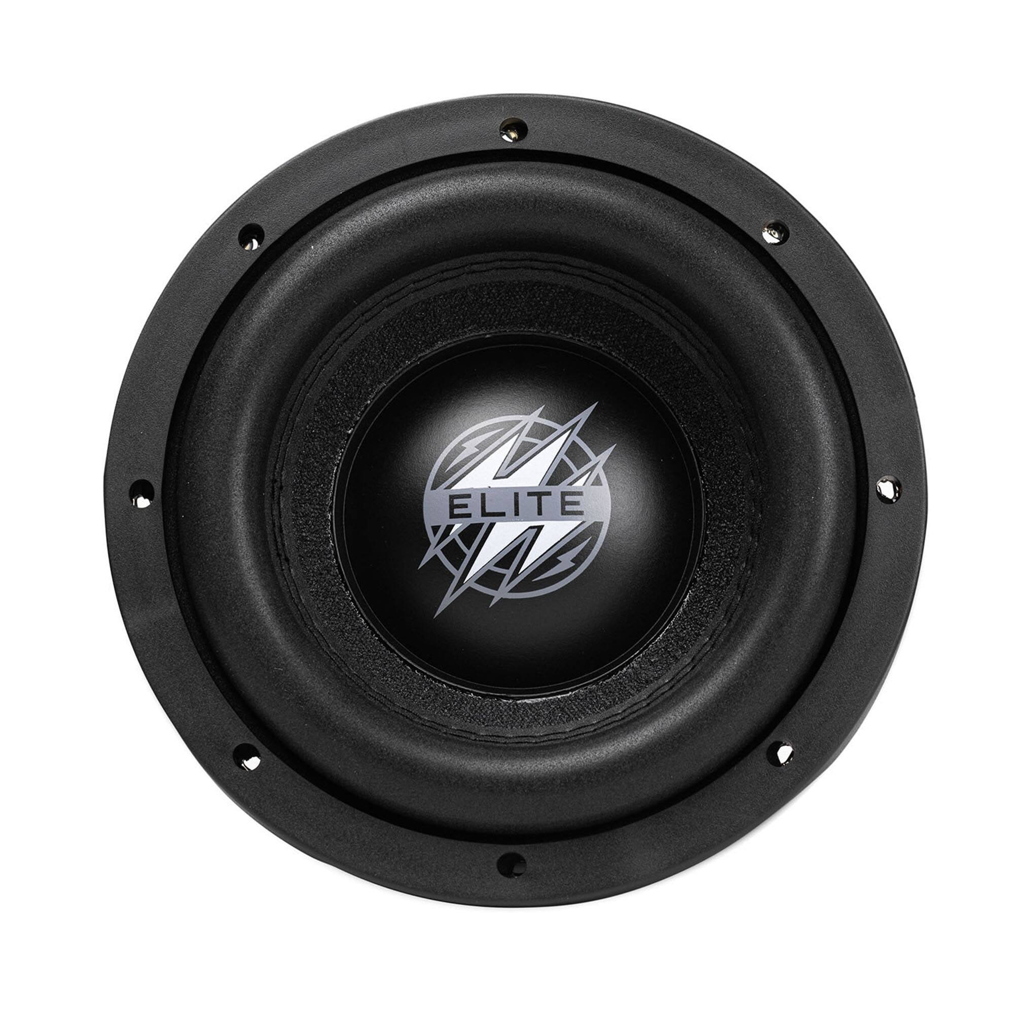 Alt View 5. Hifonics - Hifonics ELITE 8 Inch Subwoofer, Dual Voice Coil Car Audio Speaker, 1200 Watt - Black.