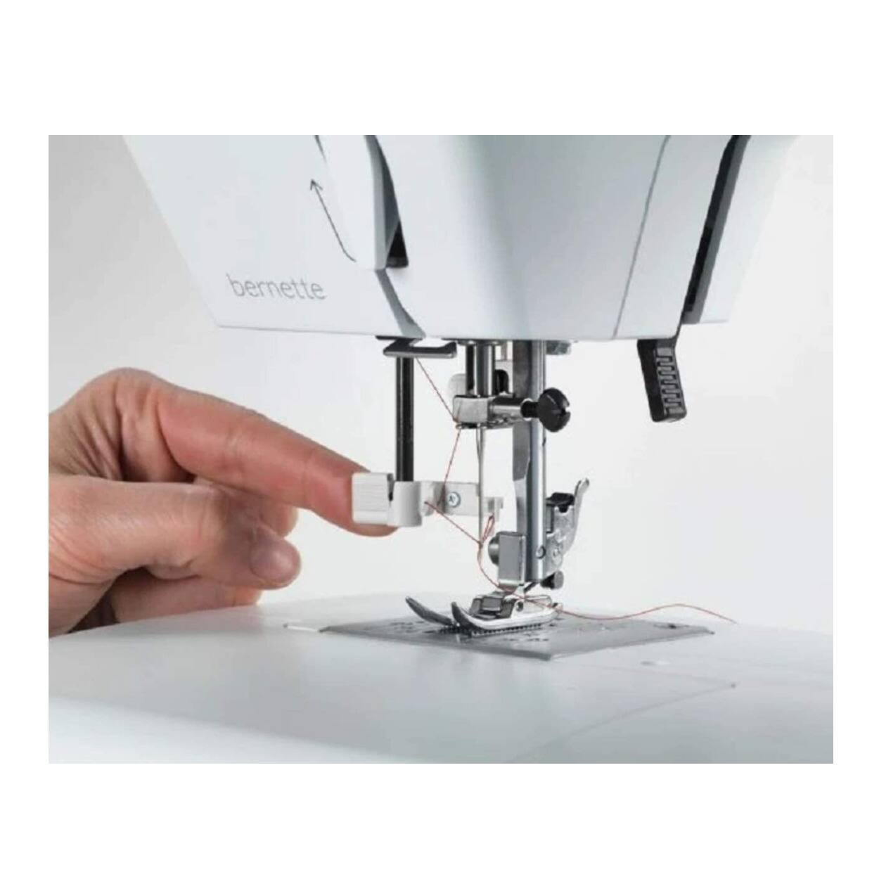 Back. Bernette - Bernette b05 Academy Swiss Design Mechanical Sewing Machine.