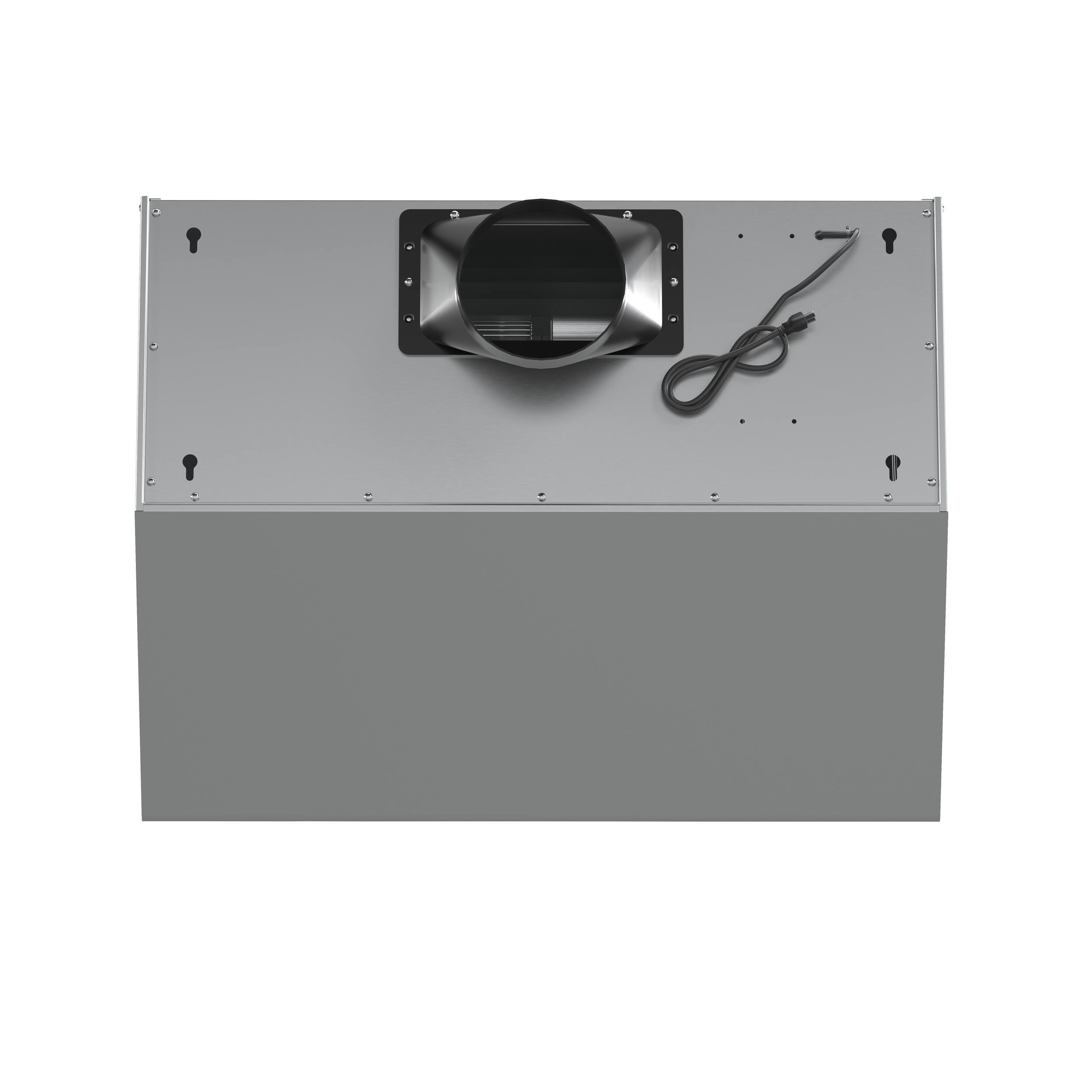Alt View 1. Forno Appliances - Palazzo 30" Wall-Mounted Ducted Ventilation Range Hood - Silver.