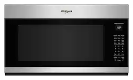 Whirlpool - 2.1 cu. ft. Microwave Hood with Sensor Cooking and AccuPop - AFP Stainless Finish