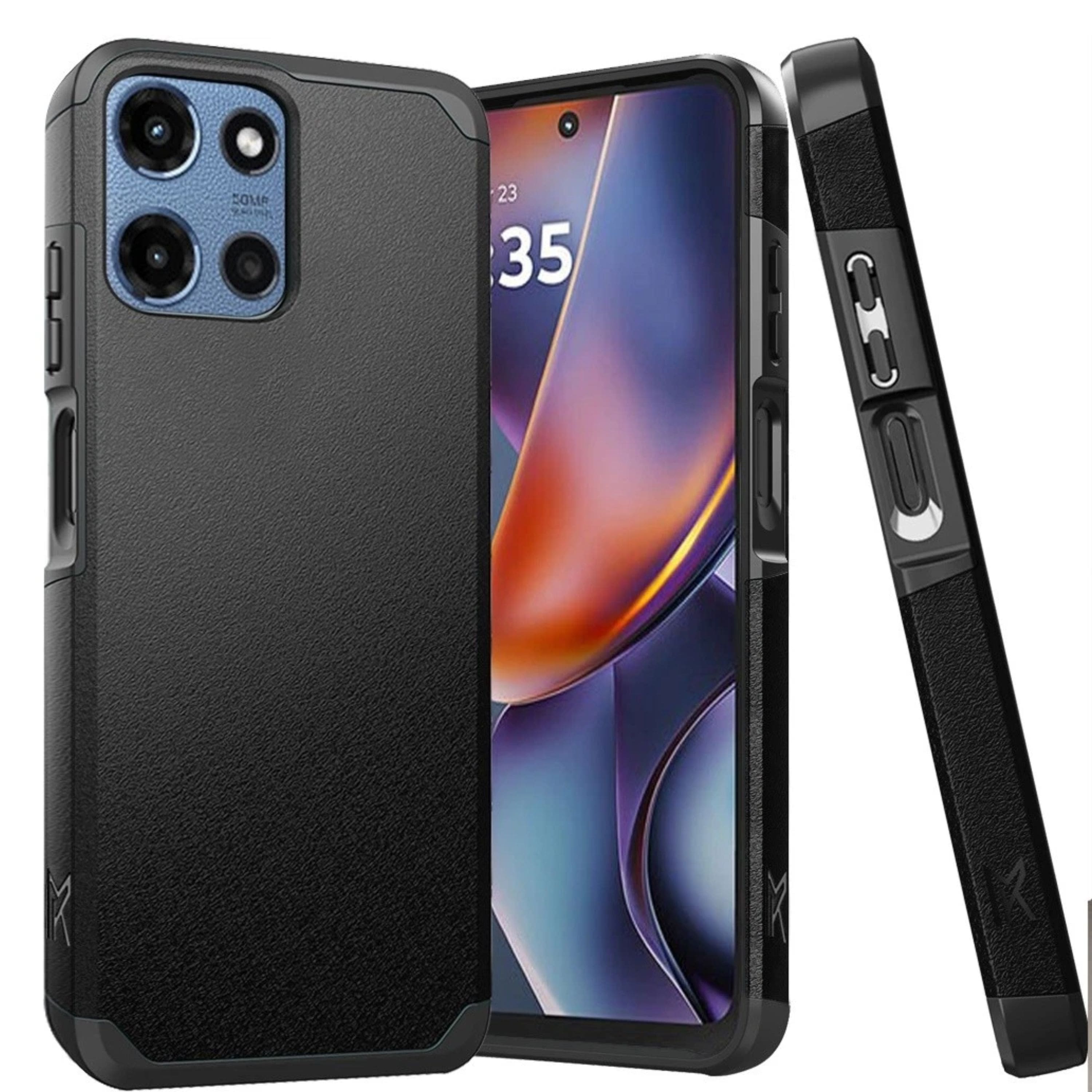 Kitcheniva - Tough Strong Hybrid Magnetic Mount Friendly Case For Motorola Moto G 2025 - Black price history on PriceWatchPro