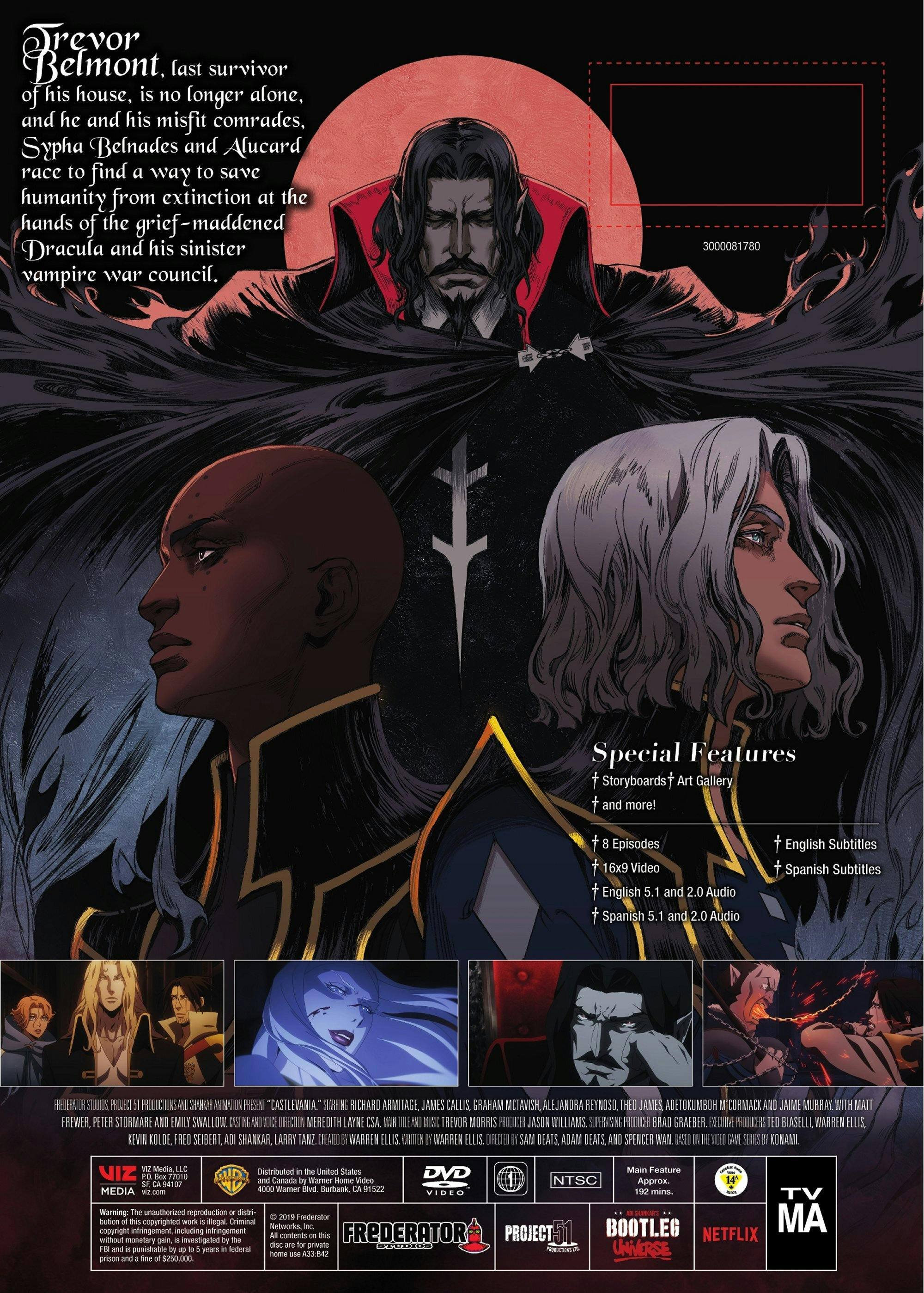 Angle. Castlevania: Complete Season 2 [Blu-ray].